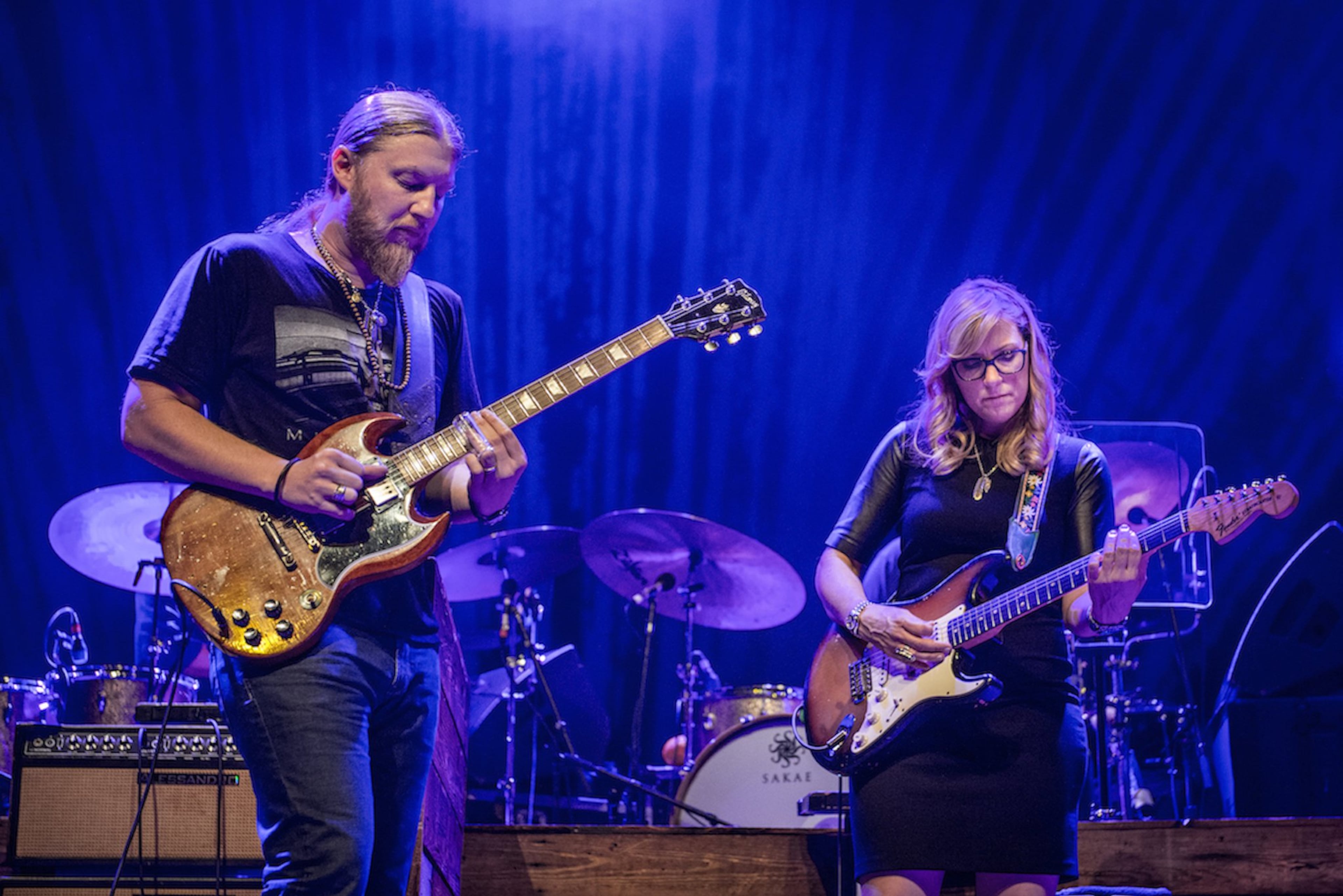 Derek Trucks and Susan Tedeschi lead the Tedeschi Trucks Band. Photo: Stuart Levine