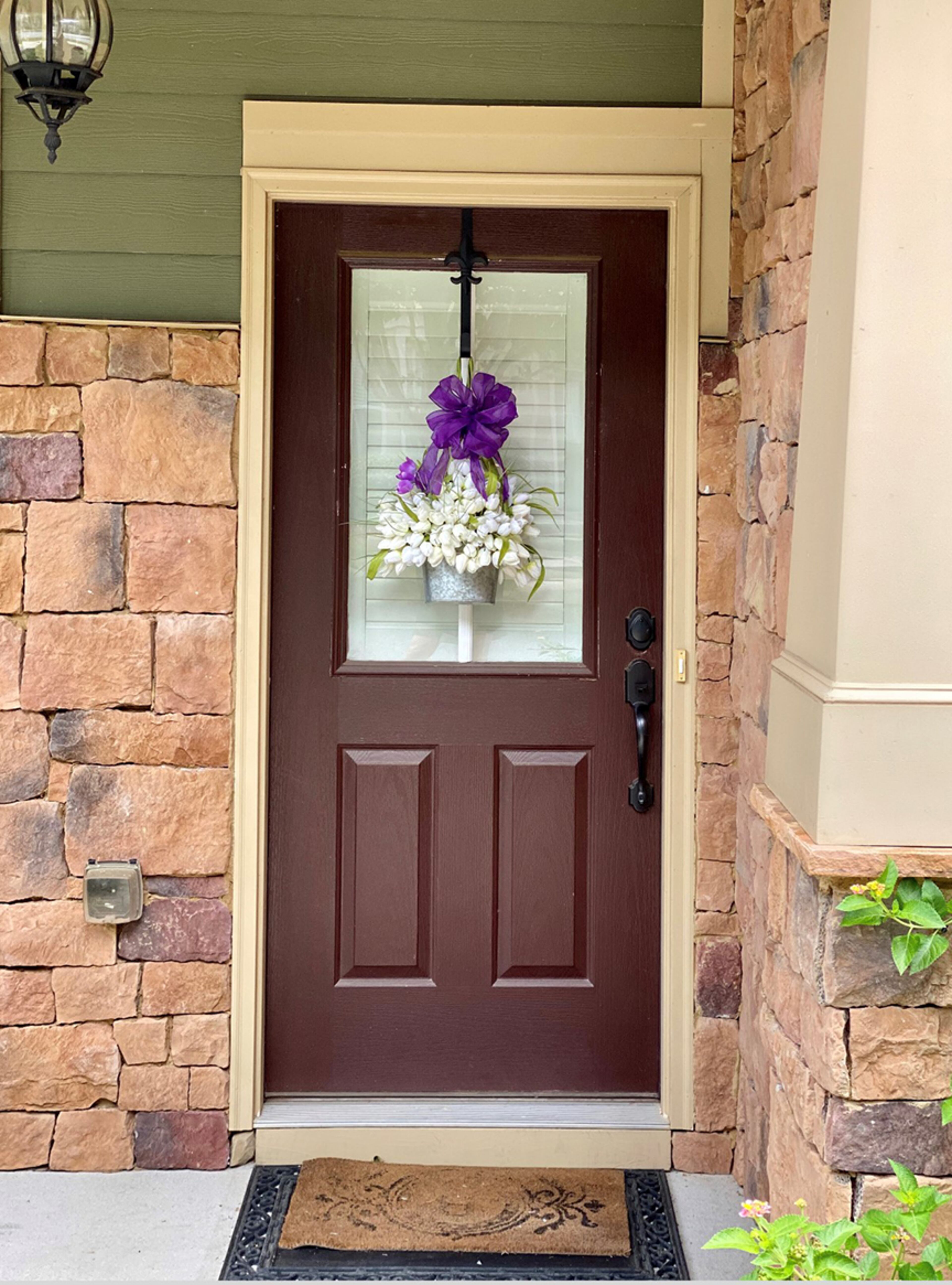 From Lynn Buske in Suwanee, GA. We celebrate John Lewis with a pop of purple! I often wonder when we lose someone so influential and revered ... who from my generation will leave such an inspirational footprint. I often times come up empty. #RIPJohnRobertLewis