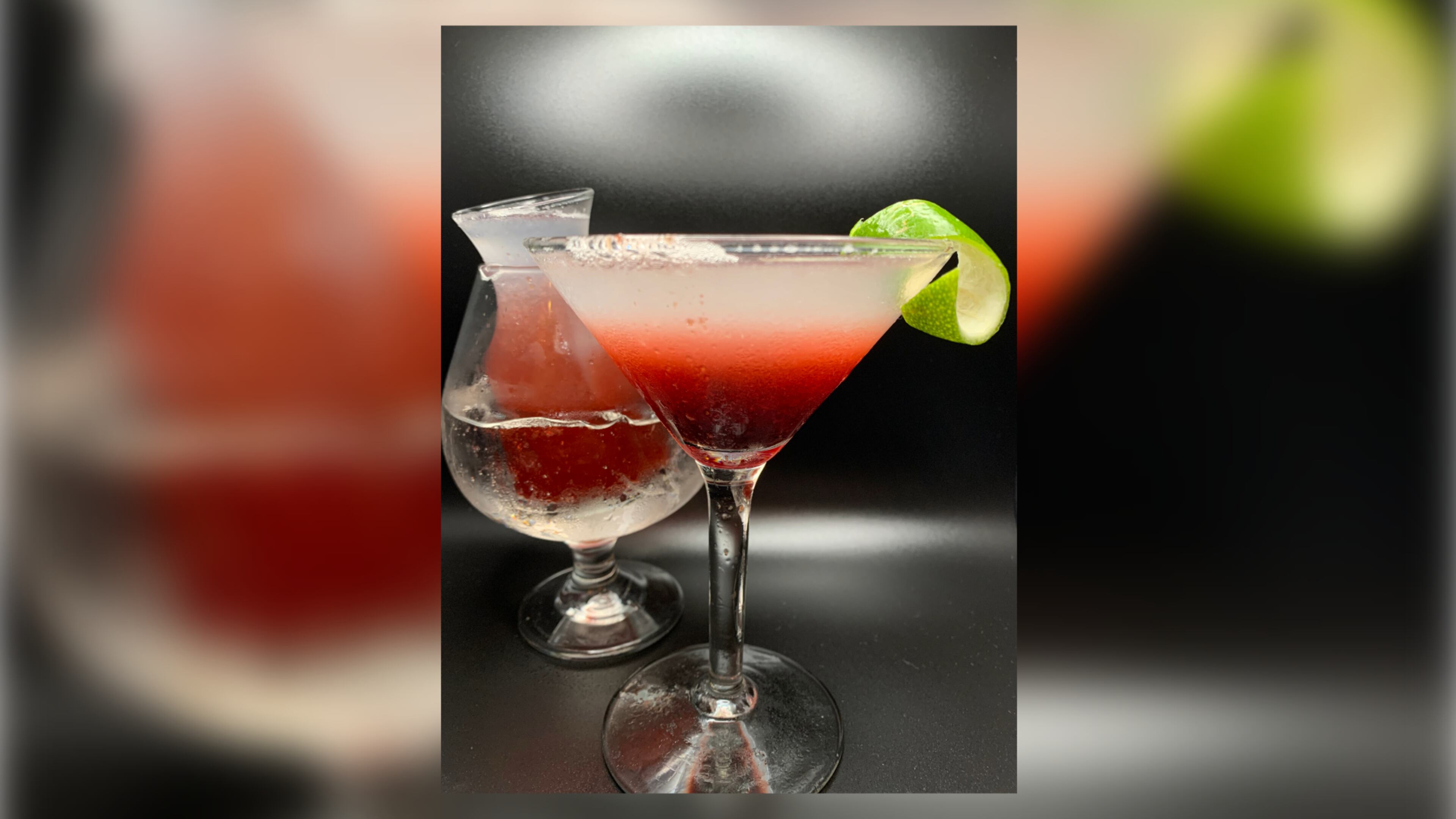 Vickery's Blueberry Sunrise. (Courtesy of Benjamin Hunsinger/Vickery's Bar & Grill)