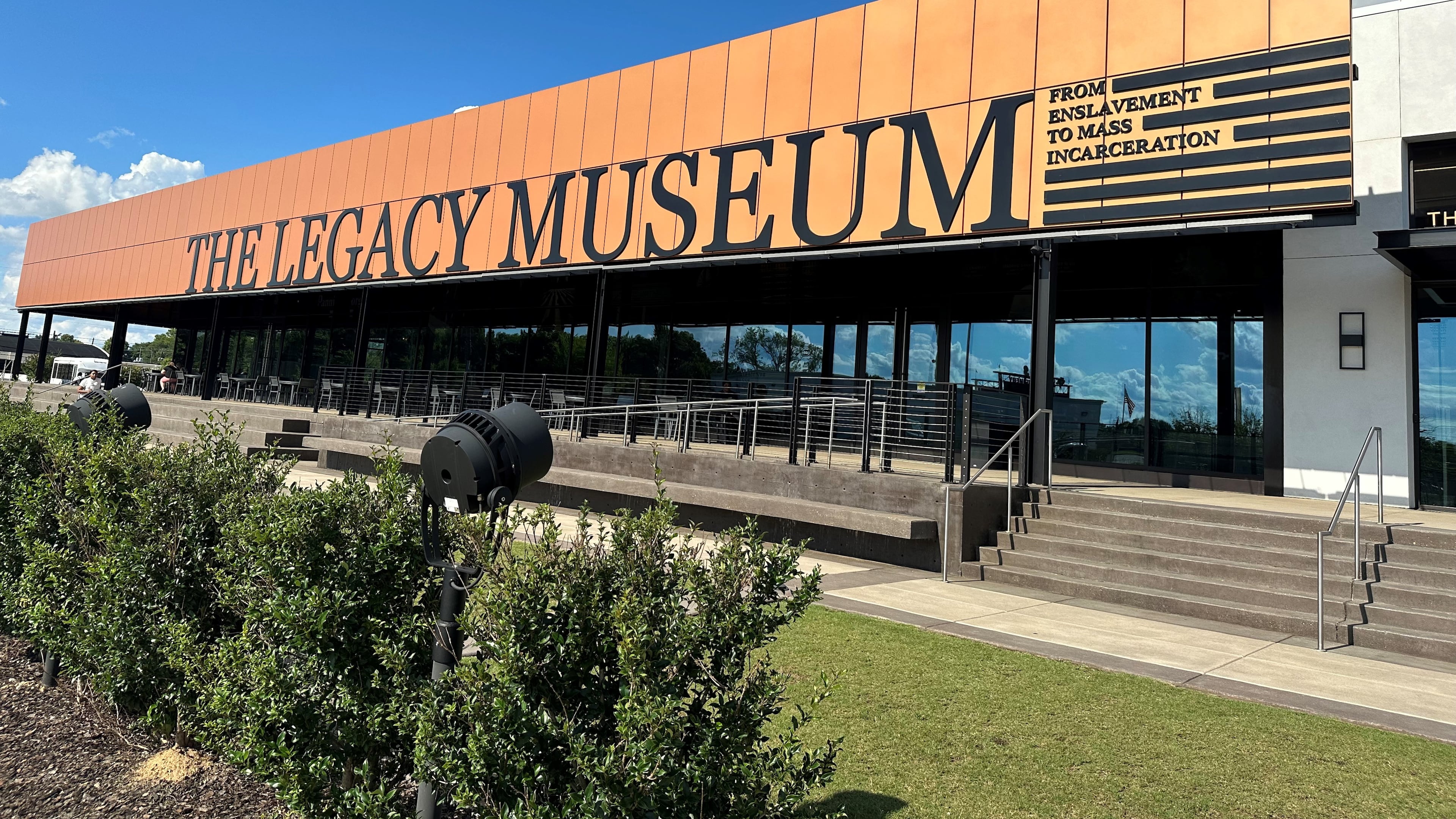 The Legacy Museum in Montgomery traces the legacy of slavery through mass incarceration of Black people in America.