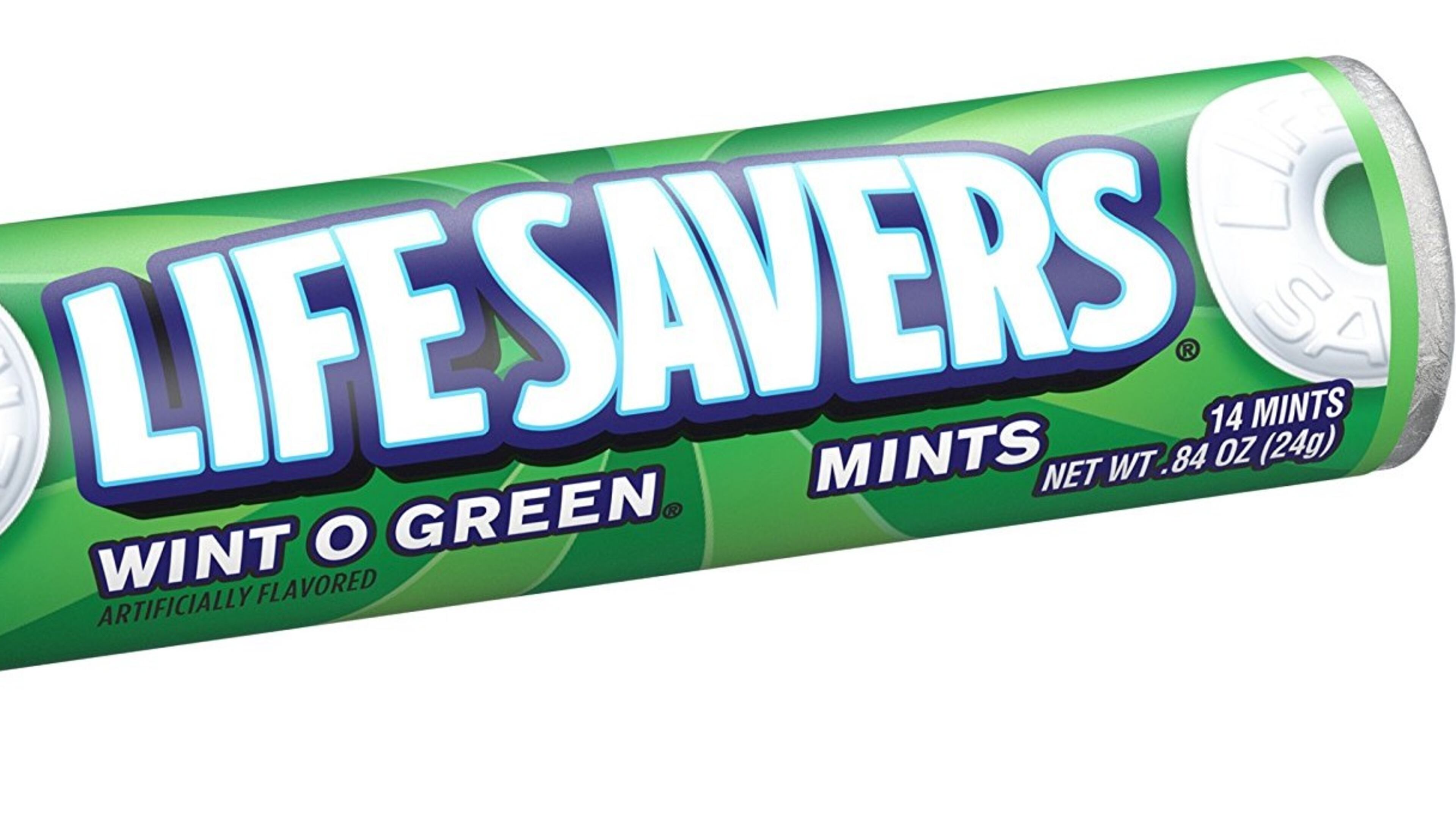 Lifesavers Wint O Green mints in a roll are difficult to find, but we discovered a local source at Tuxedo Pharmacy.