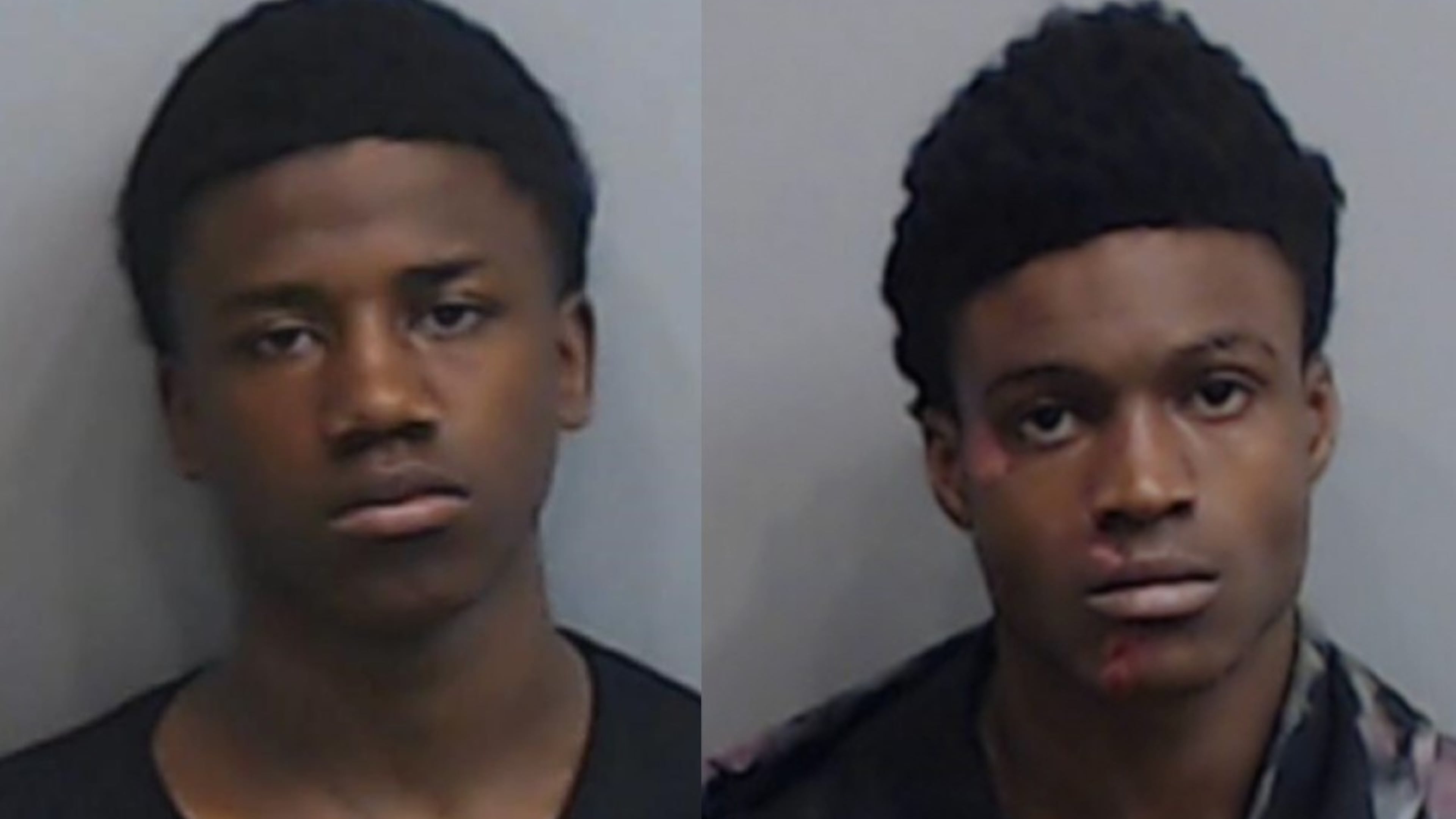 D’Shawn Garrison (left) and Javonte Avery were identified as suspects in an April 2019 carjacking outside the Hamilton E. Holmes MARTA station, police announced Wednesday.