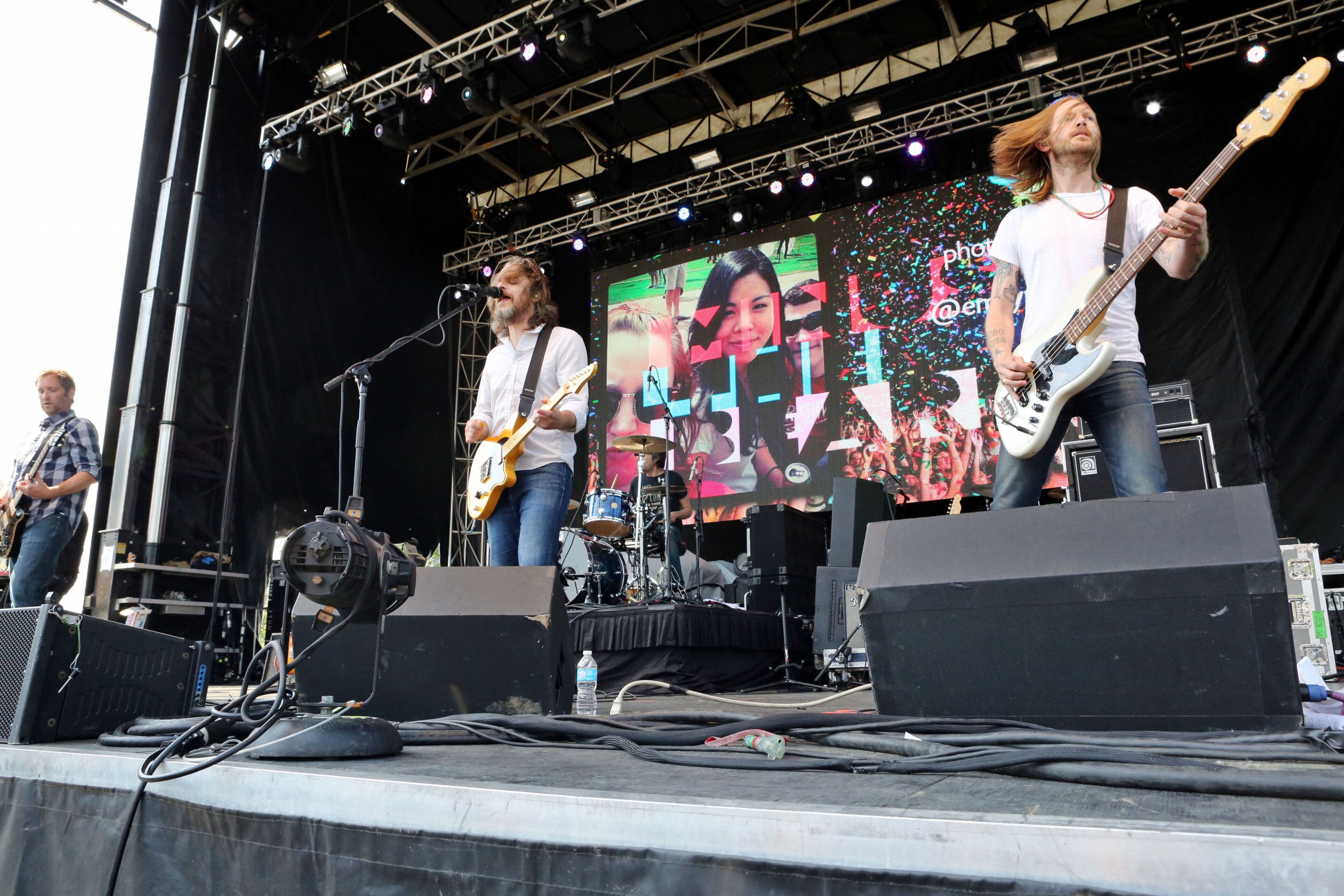 Minus the Bear performs Saturday, May 17, 2014 at Centennial Olympic Park in Atlanta for Party in the Park.
