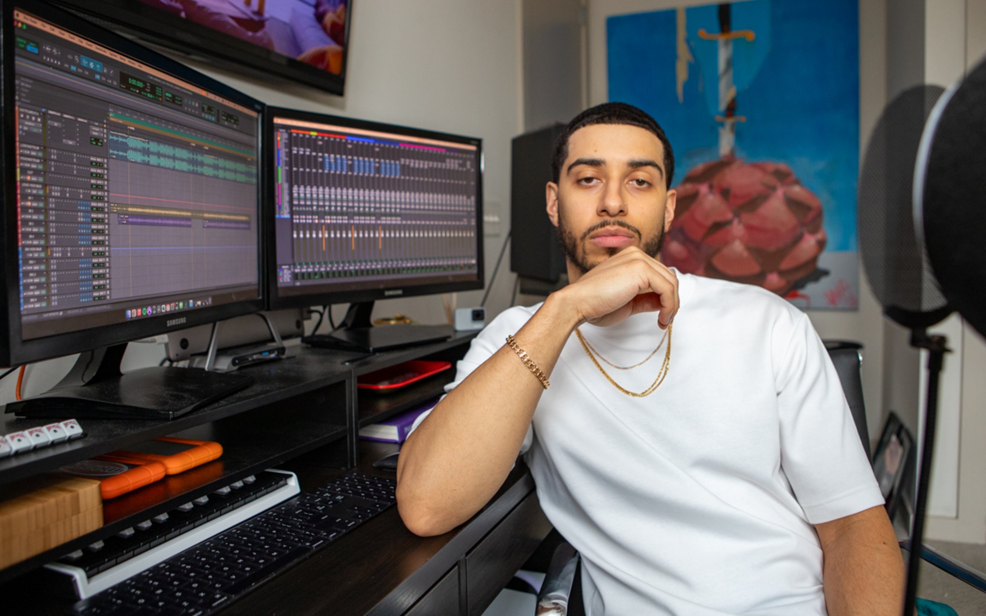 Rapper Will Hill released his seven-track EP "For the Passenger Princess" last year. (Jenni Girtman for The Atlanta Journal-Constitution)