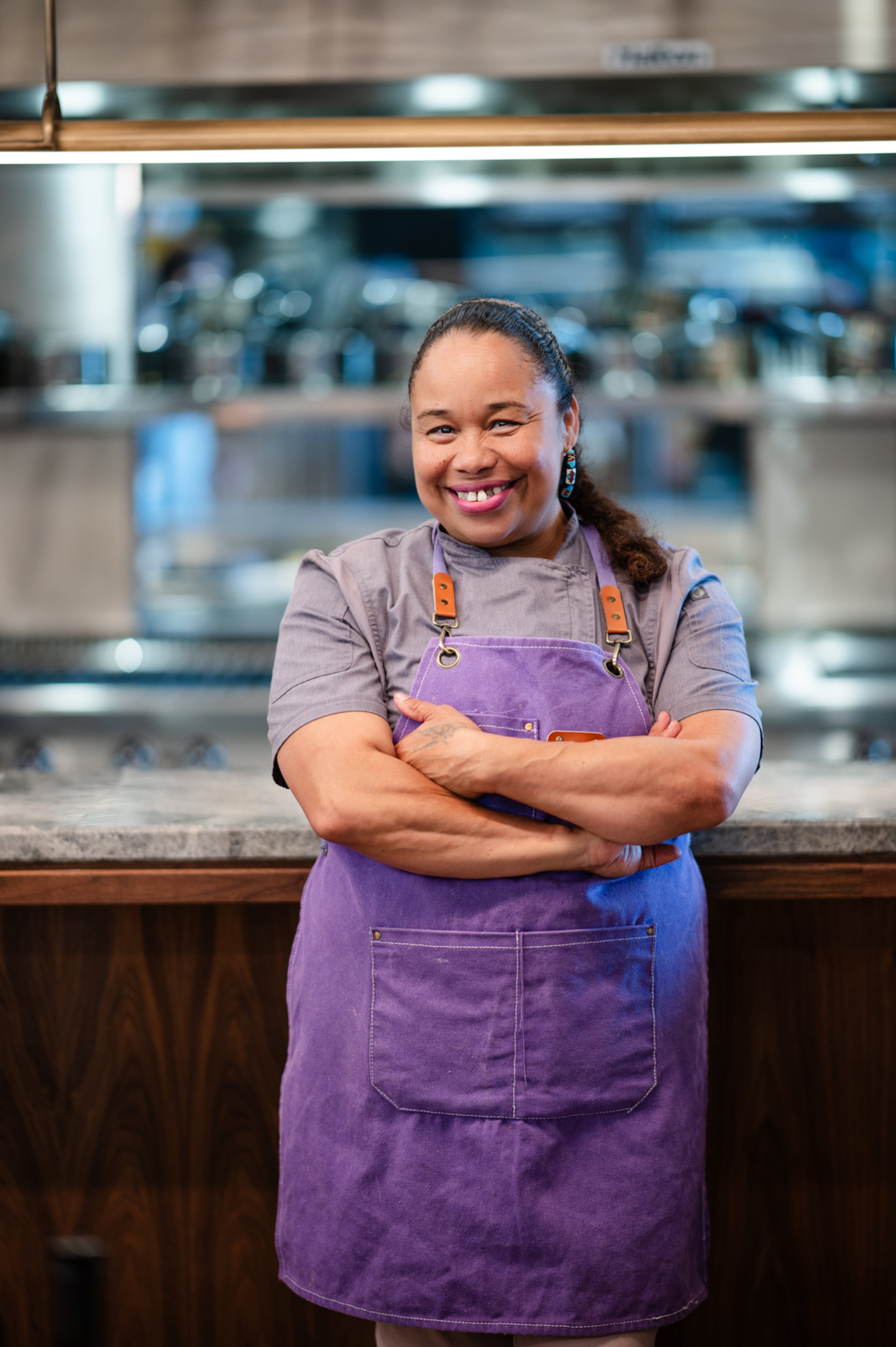 Chef and cookbook author Crystal Wahpepah will be appearing at three events this month at Coastal Table and Tales. (Courtesy of Anthony Two Moons)