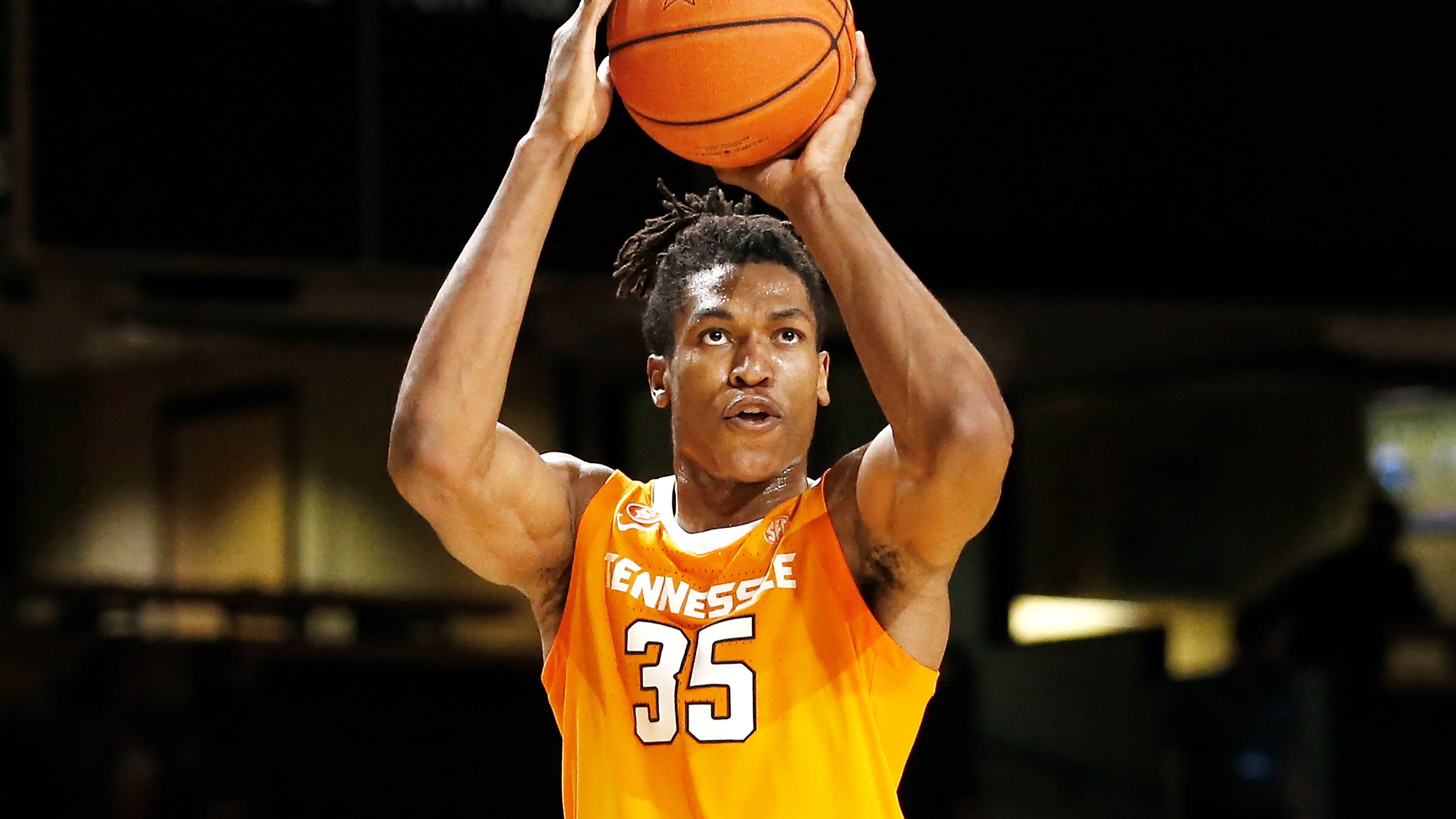 Tennessee guard Yves Pons was the 2020 SEC Defensive Player of the Year.