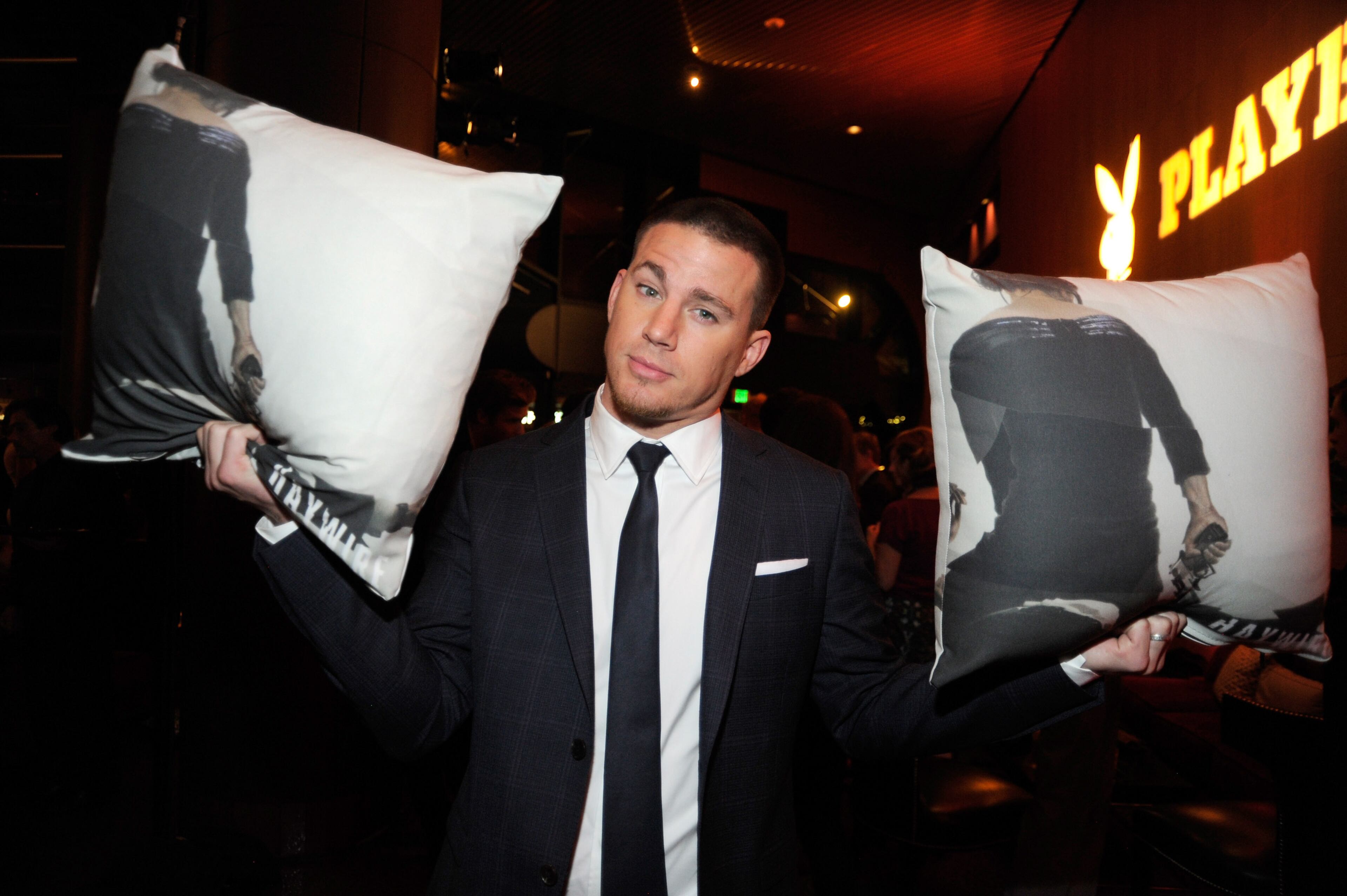 LOS ANGELES, CA - JANUARY 05: Actor Channing Tatum attends Relativity Media's premiere of "Haywire" after party co-hosted by Playboy held at DGA Theater on January 5, 2012 in Los Angeles, California. (Photo by Frazer Harrison/Getty Images for Relativity Media)