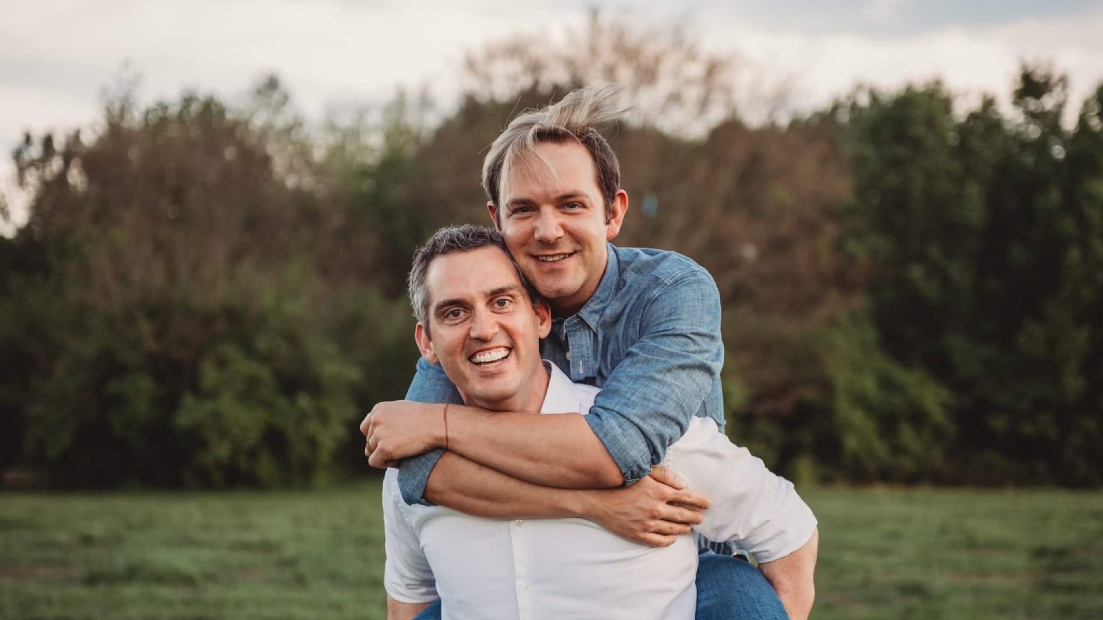 John Thomas Cecil says he was fired from his job at Our Lady of the Mount Catholic Church in Lookout Mountain, Ga., because he made public his marriage to Jesse McDowell. The couple merged their last names to become John Thomas and Jesse McCecil. CONTRIBUTED