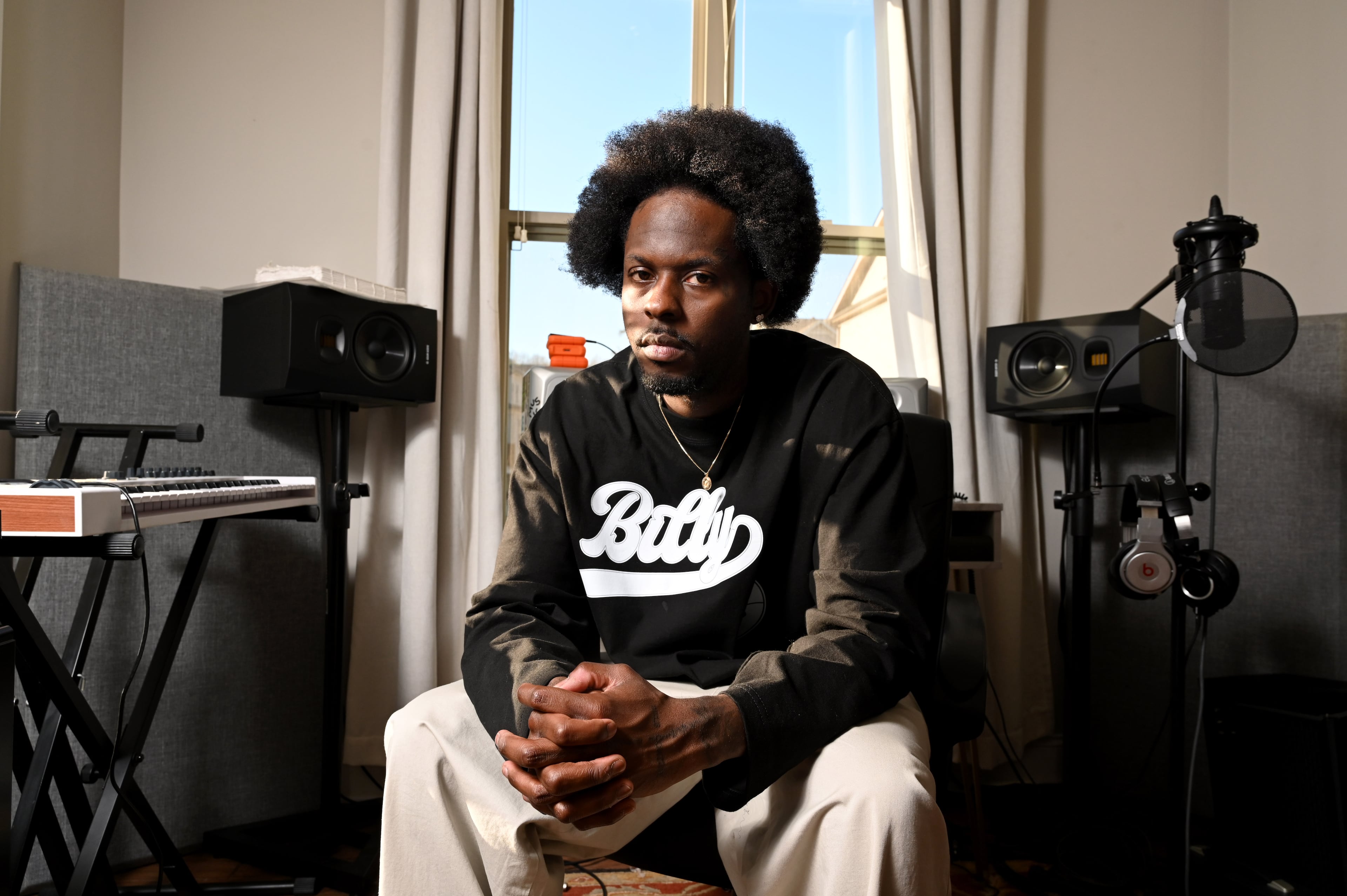 This year, Atlanta rapper Swavay plans to release the third and final installment of his “Billy” mixtape series, which began in 2024. (Hyosub Shin/AJC)