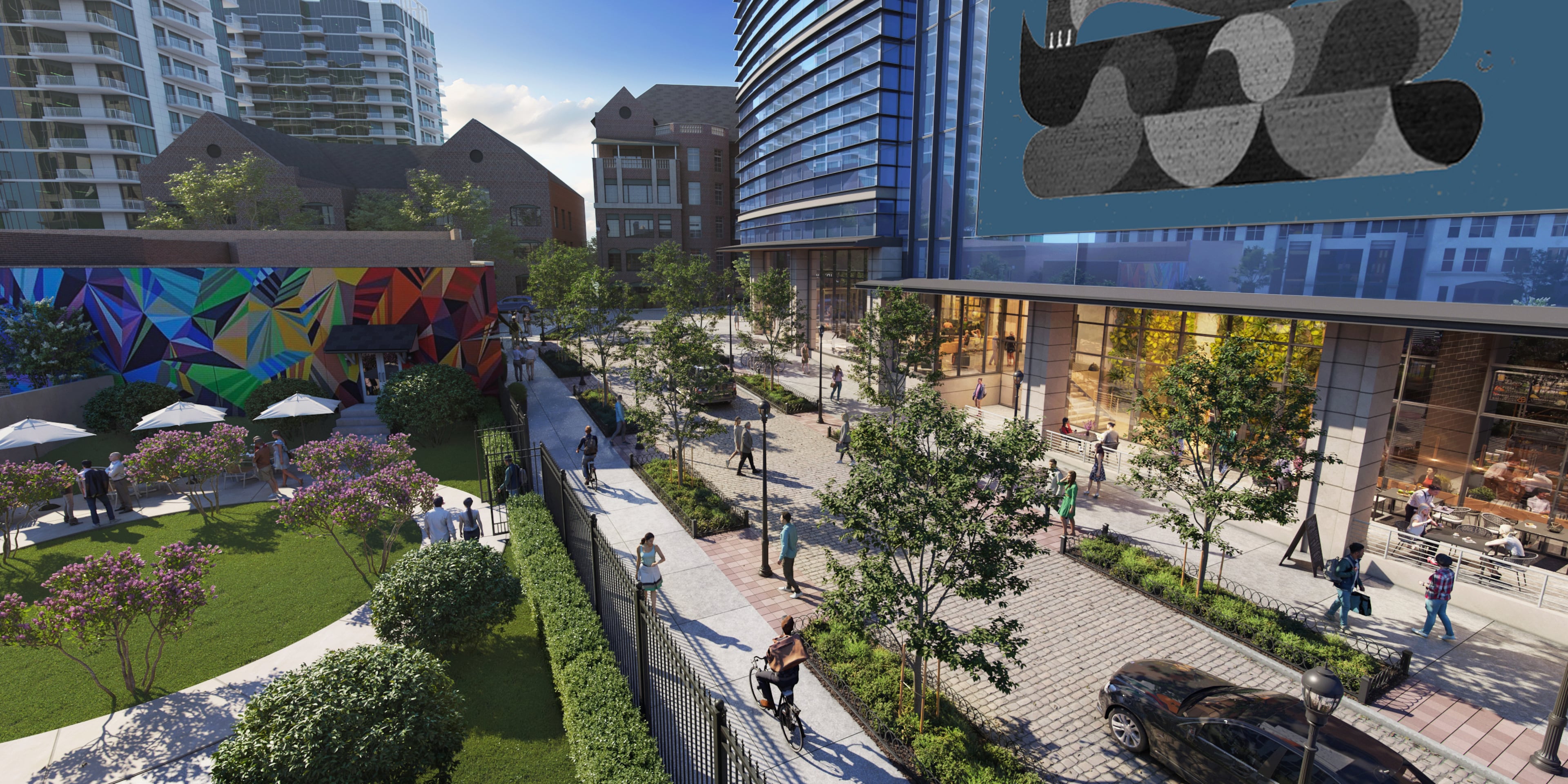 Stratus Midtown will include new street access focused on walkability in Midtown.