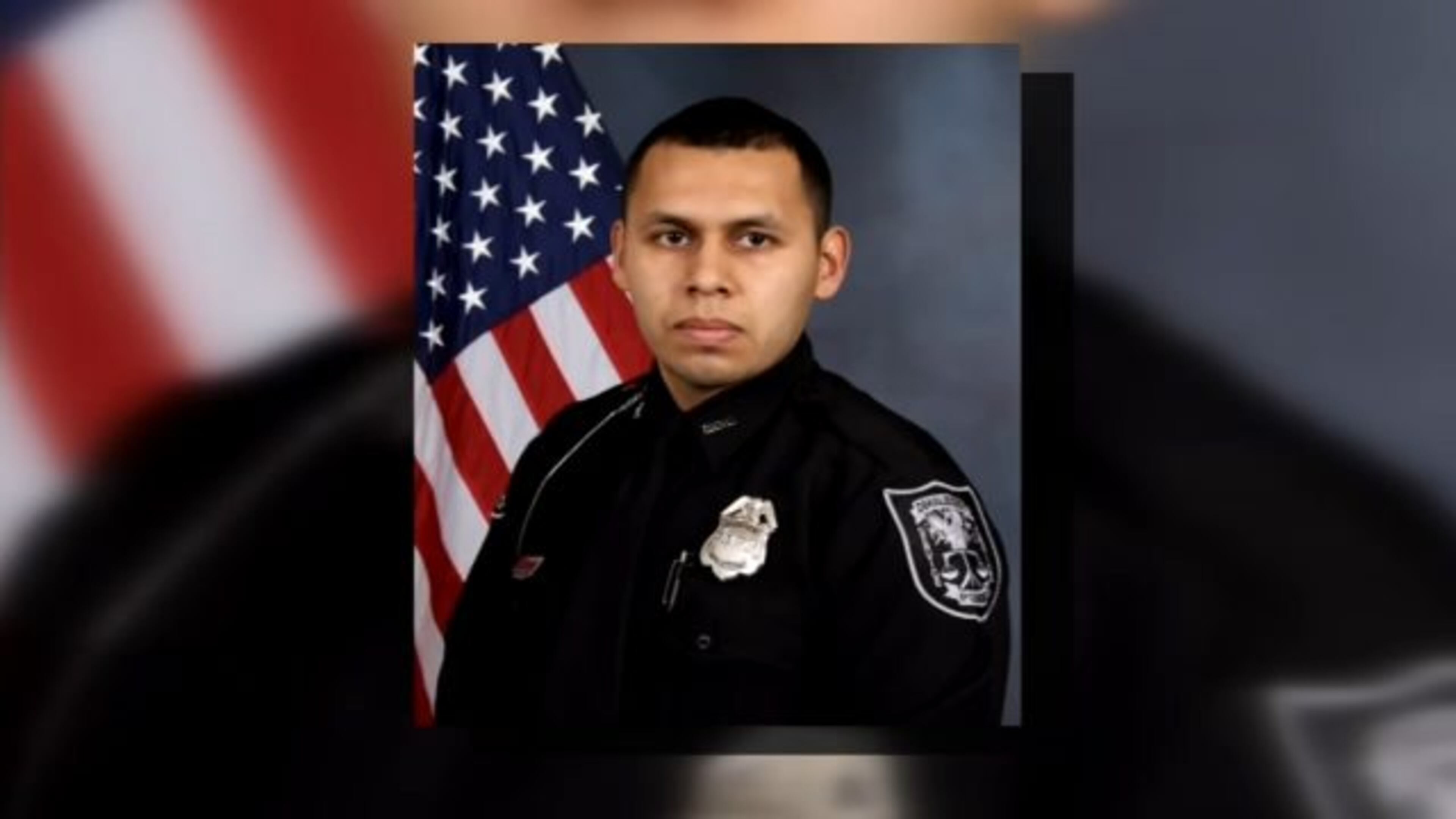 DeKalb police officer Edgar Isidro Flores, 24, died in the Dec. 13 shooting on Candler Road.