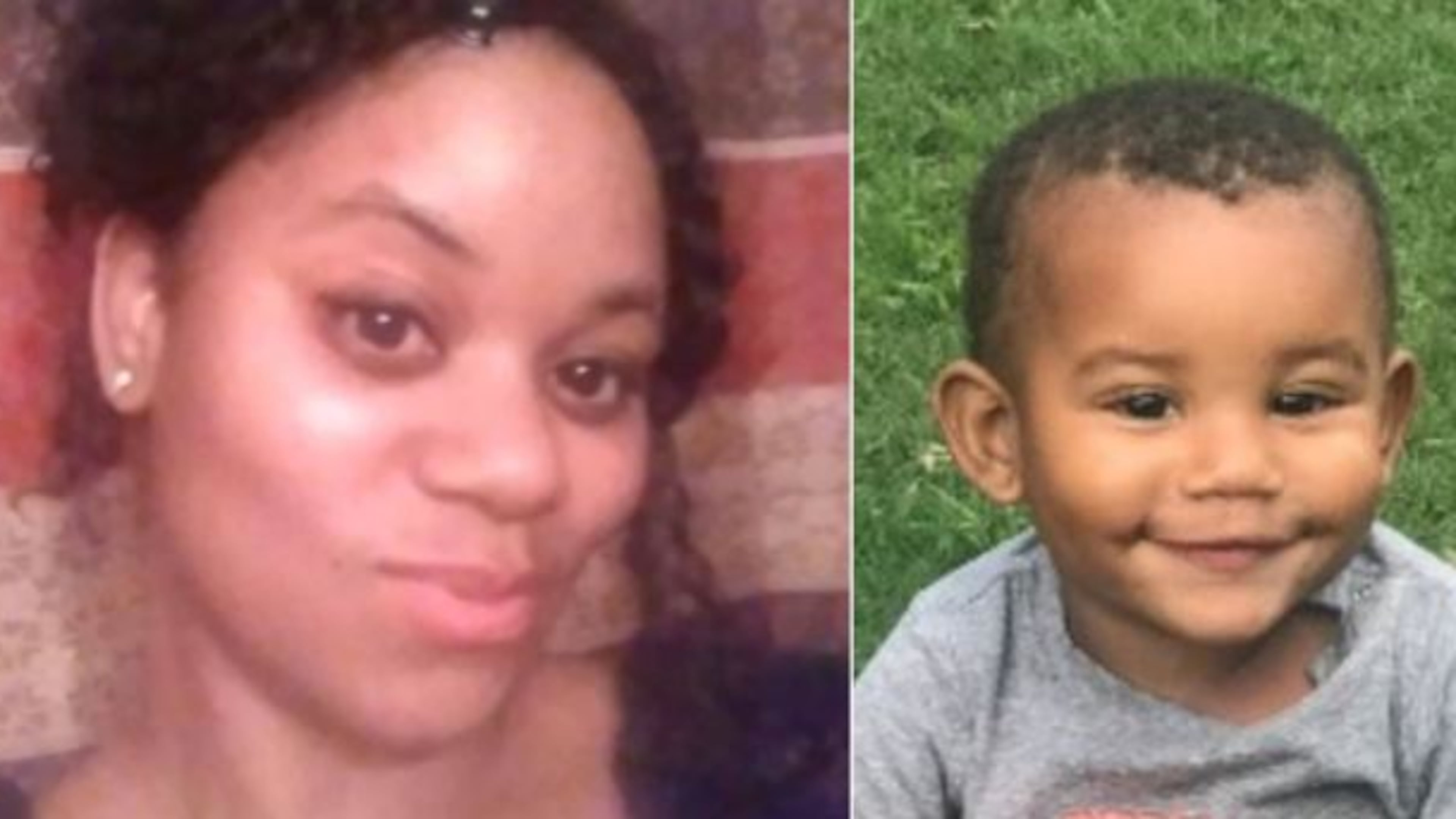 Odyssey Abdur-Raheem (left) and her son Kamdyn (Credit: GoFundMe)