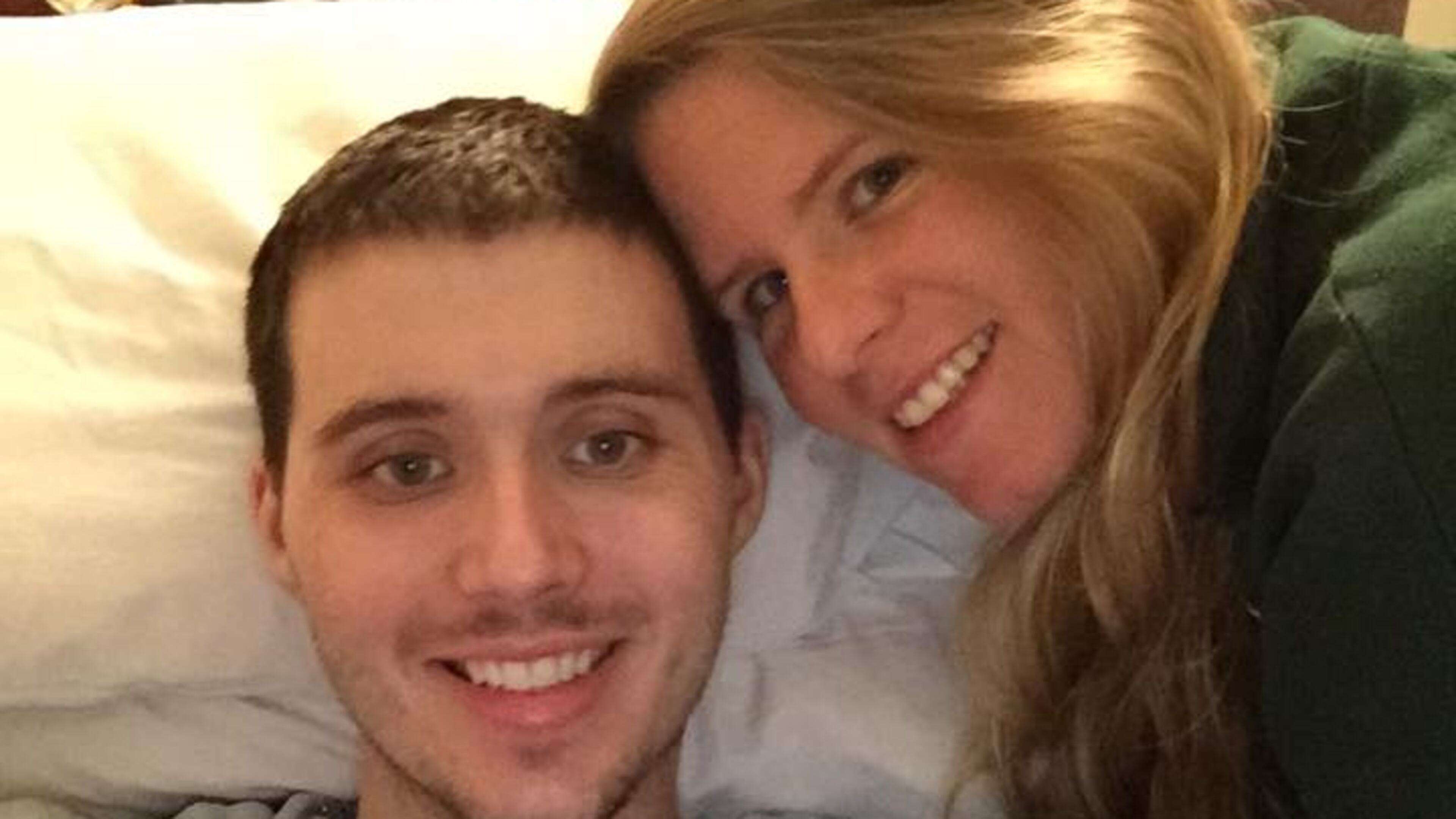 Here's a photo of Jamie Lynn and Christopher Sparkman at the time of his 39th surgery earlier this year. Next up: #49.