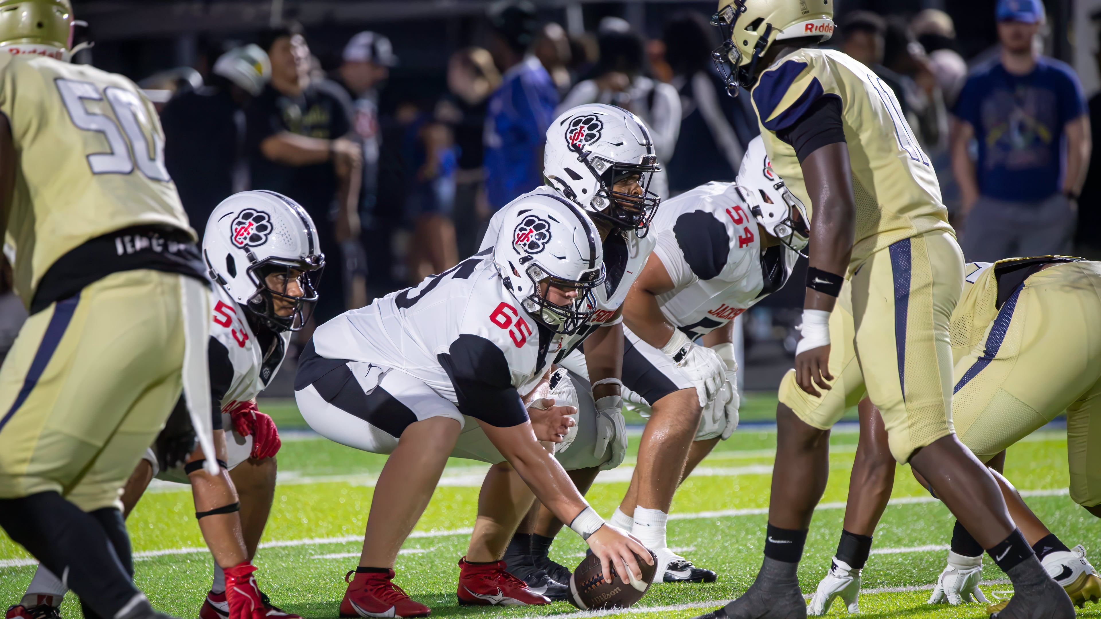 Jackson County is the AJC Varsity Offensive Line of the Week.