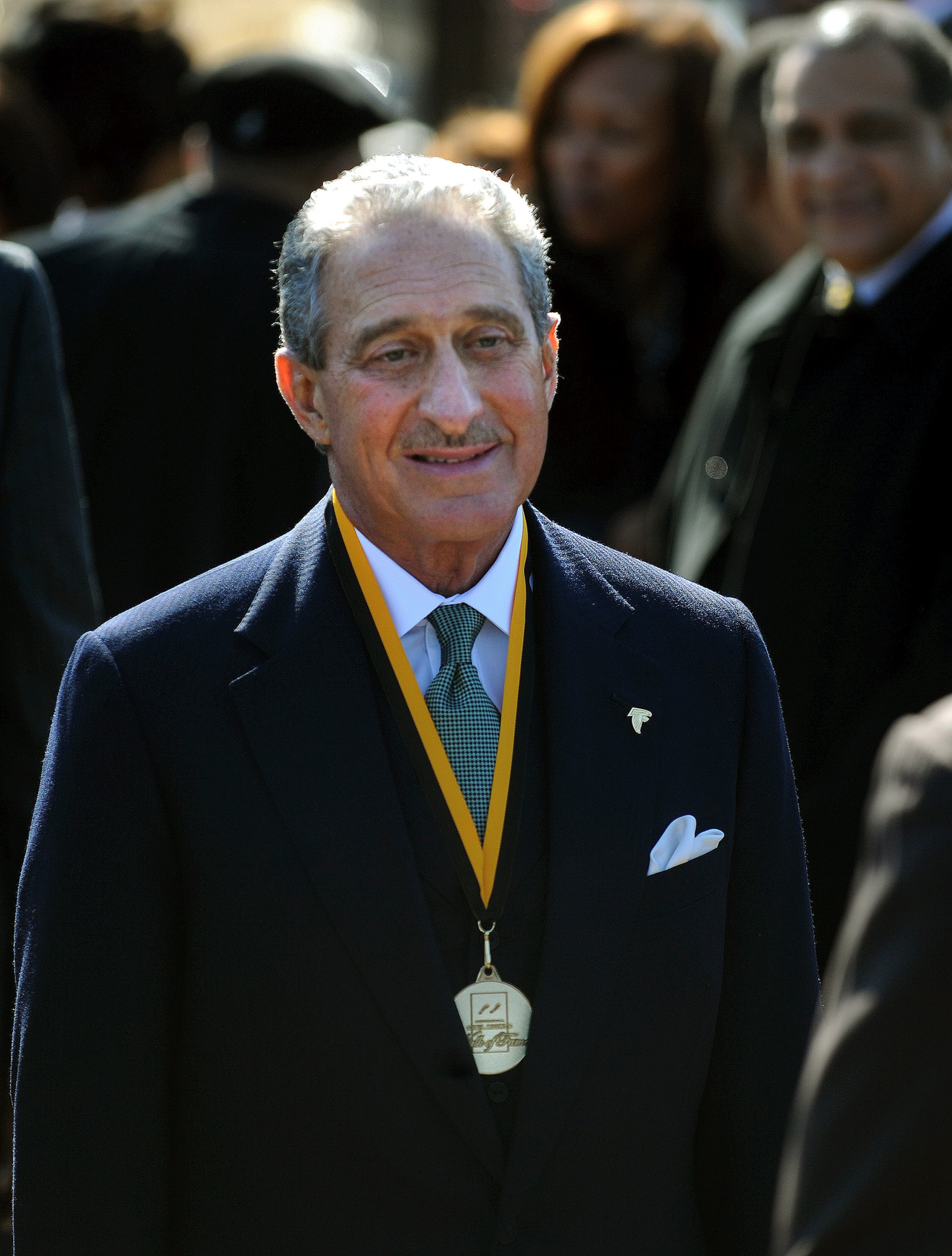 Blank stands in line during his induction ceremony for the International Walk of Fame at the Martin Luther King, Jr. National Historic Site on Friday, Jan 28, 2011.