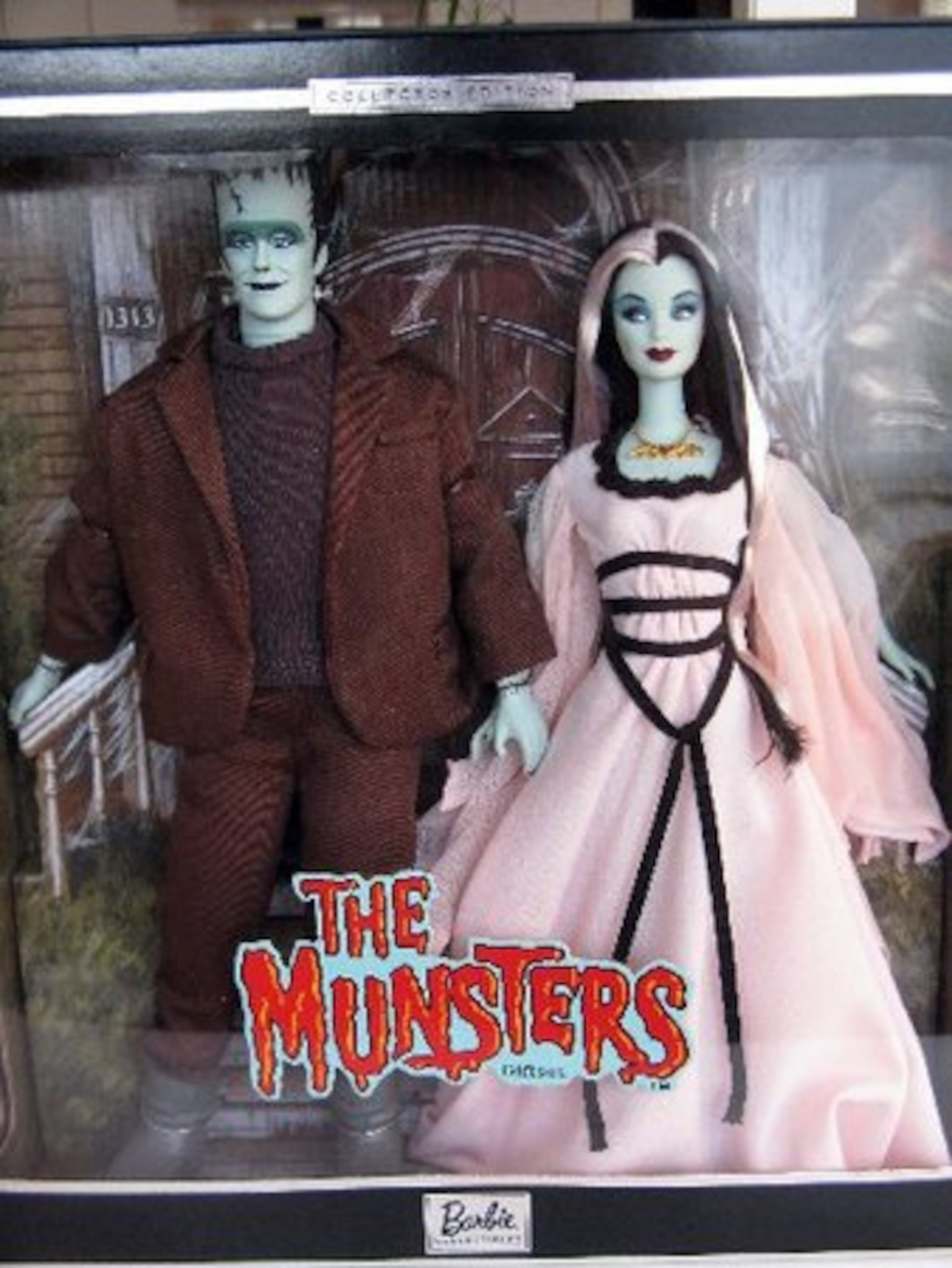 Maybe "The Munsters" was Barbie's favorite TV show. By the way, that's not Herman Munster with Barbie, that's Ken. The rumors continue.