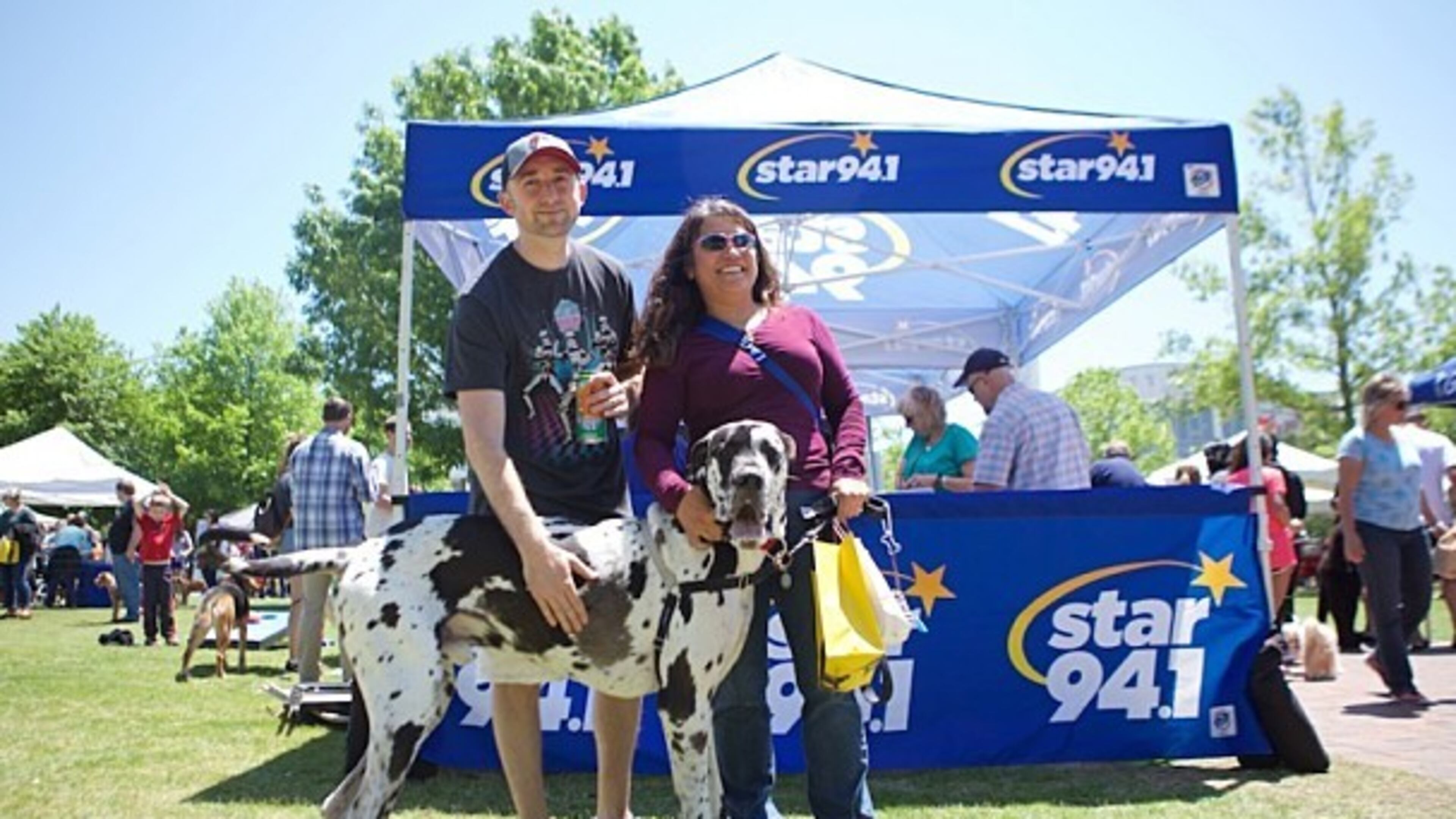 Suwanee’s Woofstock event welcomes dogs of all sizes.