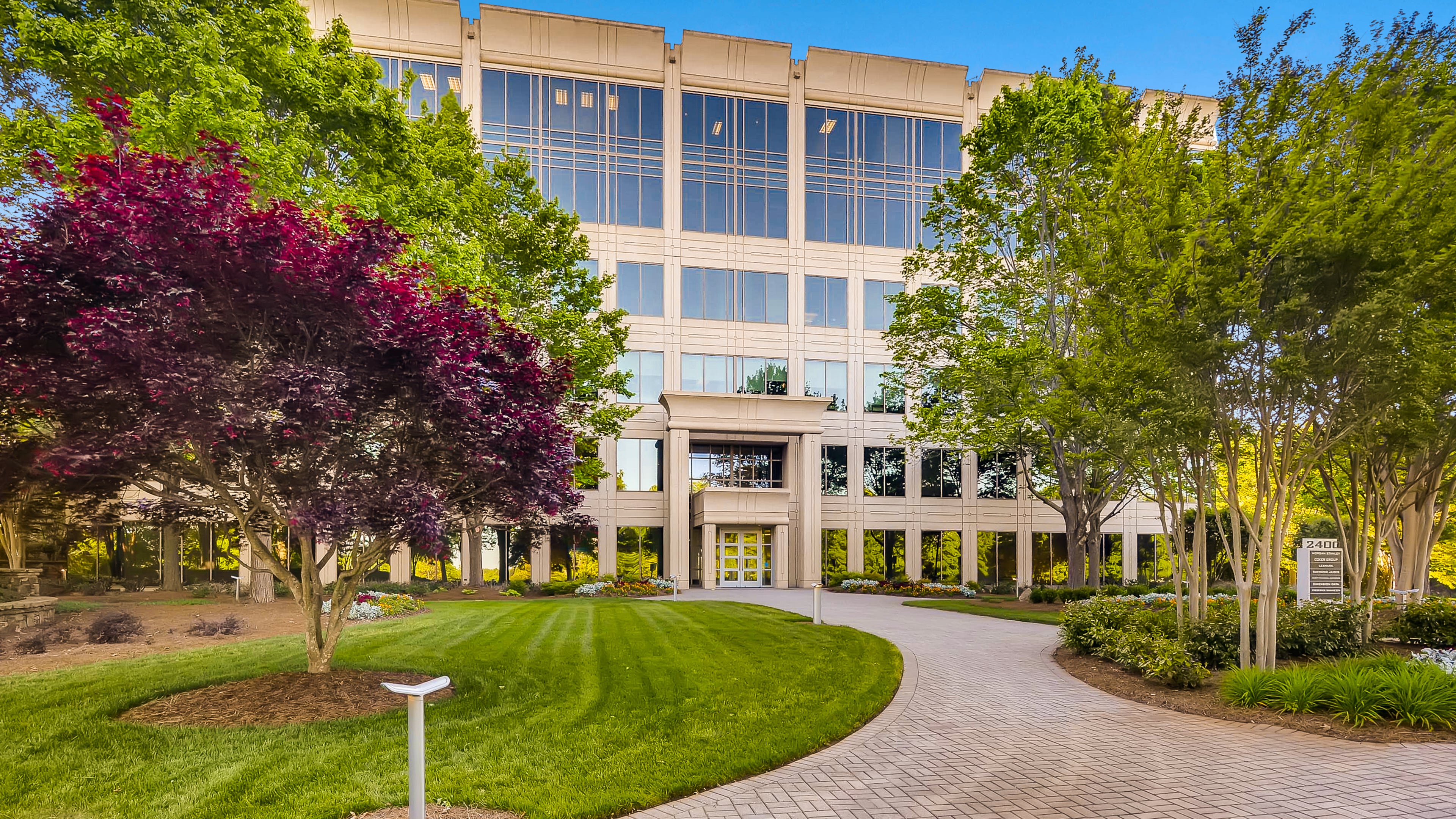 This is a photo of the Georgia 400 Center office park in Alpharetta. (Courtesy of Third & Urban)