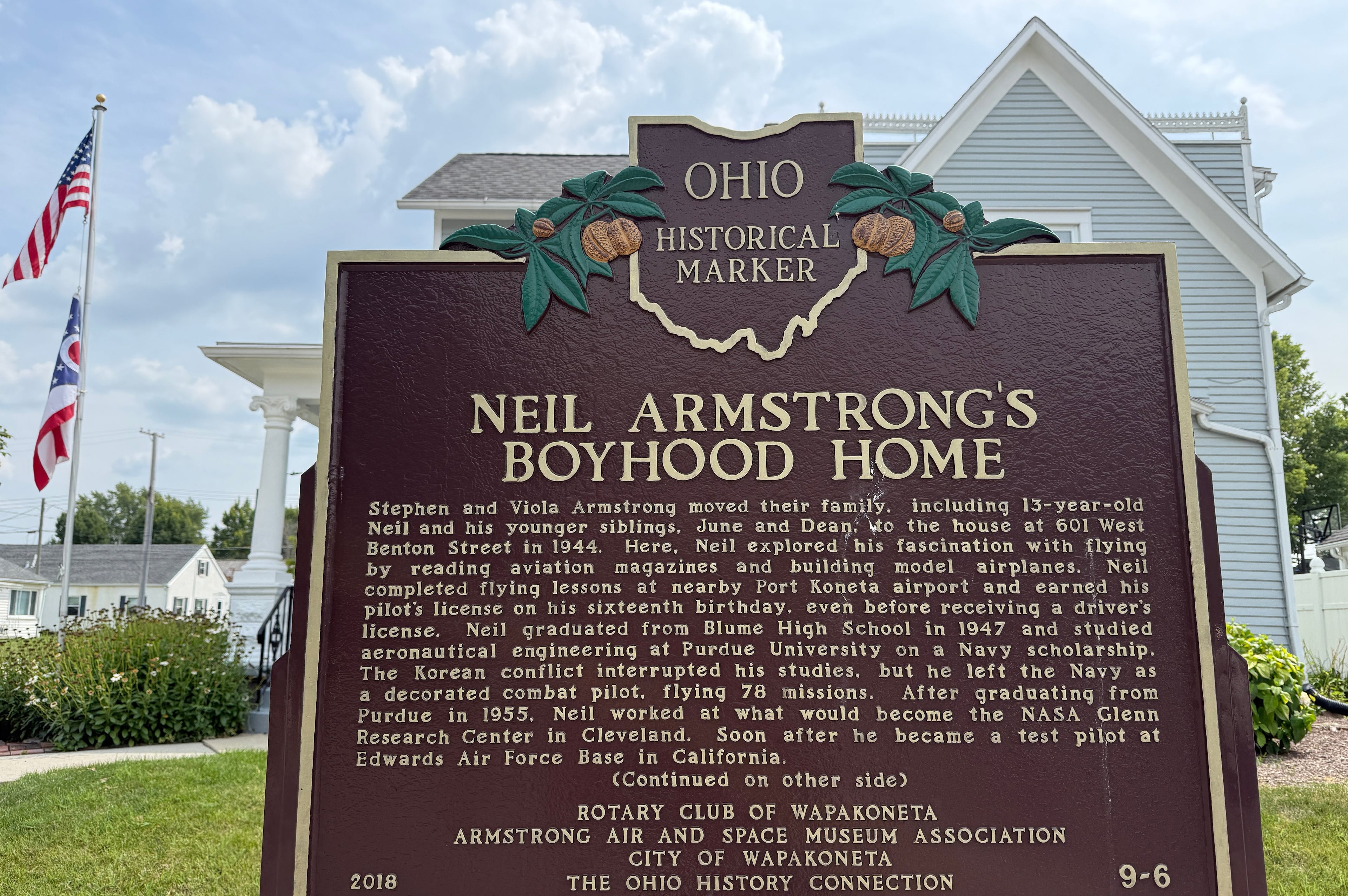 Neil Armstrong Boyhood Home