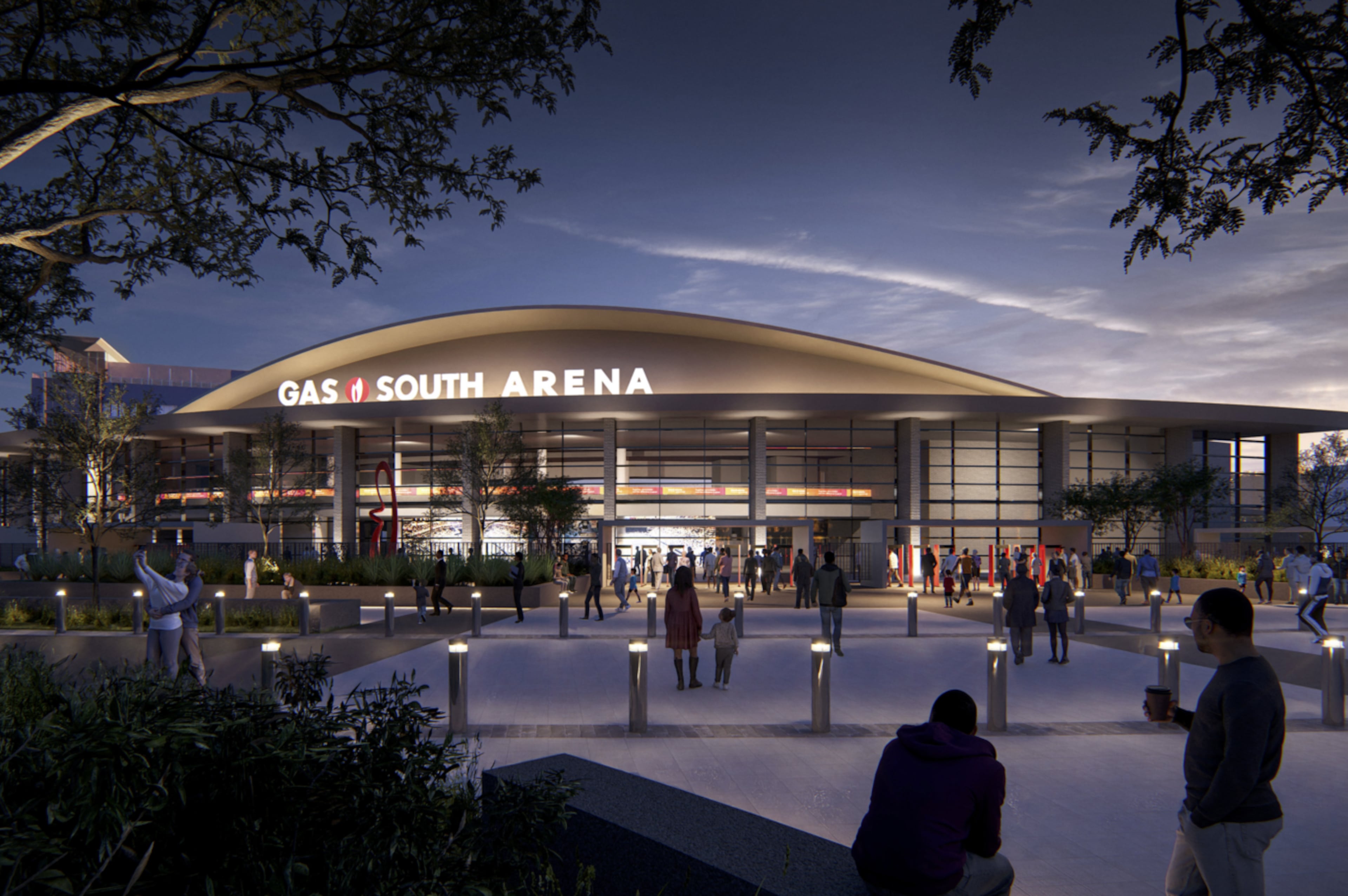 Gas South Arena rendering