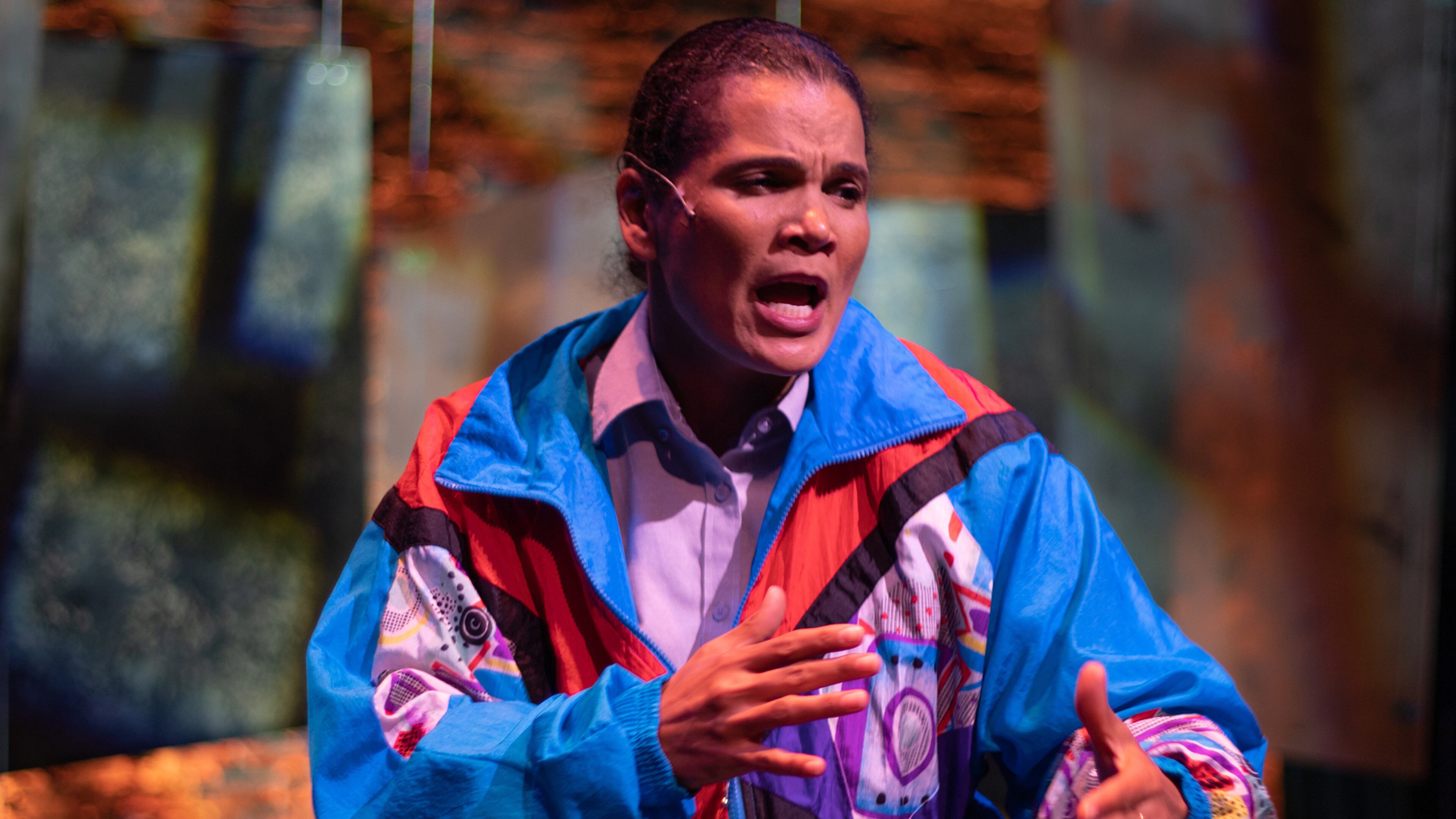 January LaVoy co-directs and stars in Theatrical Outfit's one-woman show "Fires in the Mirror," live-streaming through June 27.
Courtesy of Courtney Greever-Fries