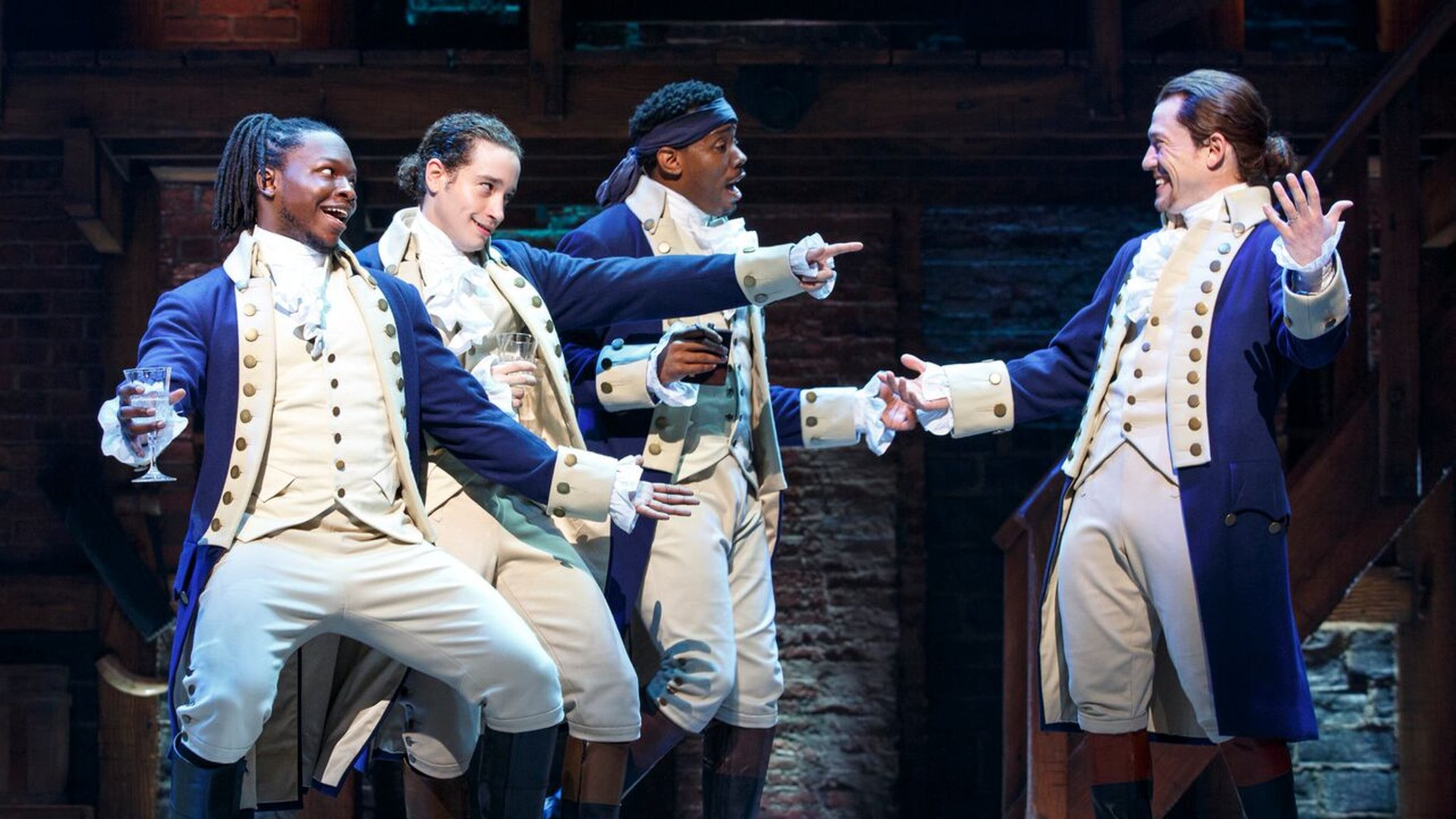 Have fun at "Hamilton," but also keep your theater neighbors in mind. Photo: Joan Marcus