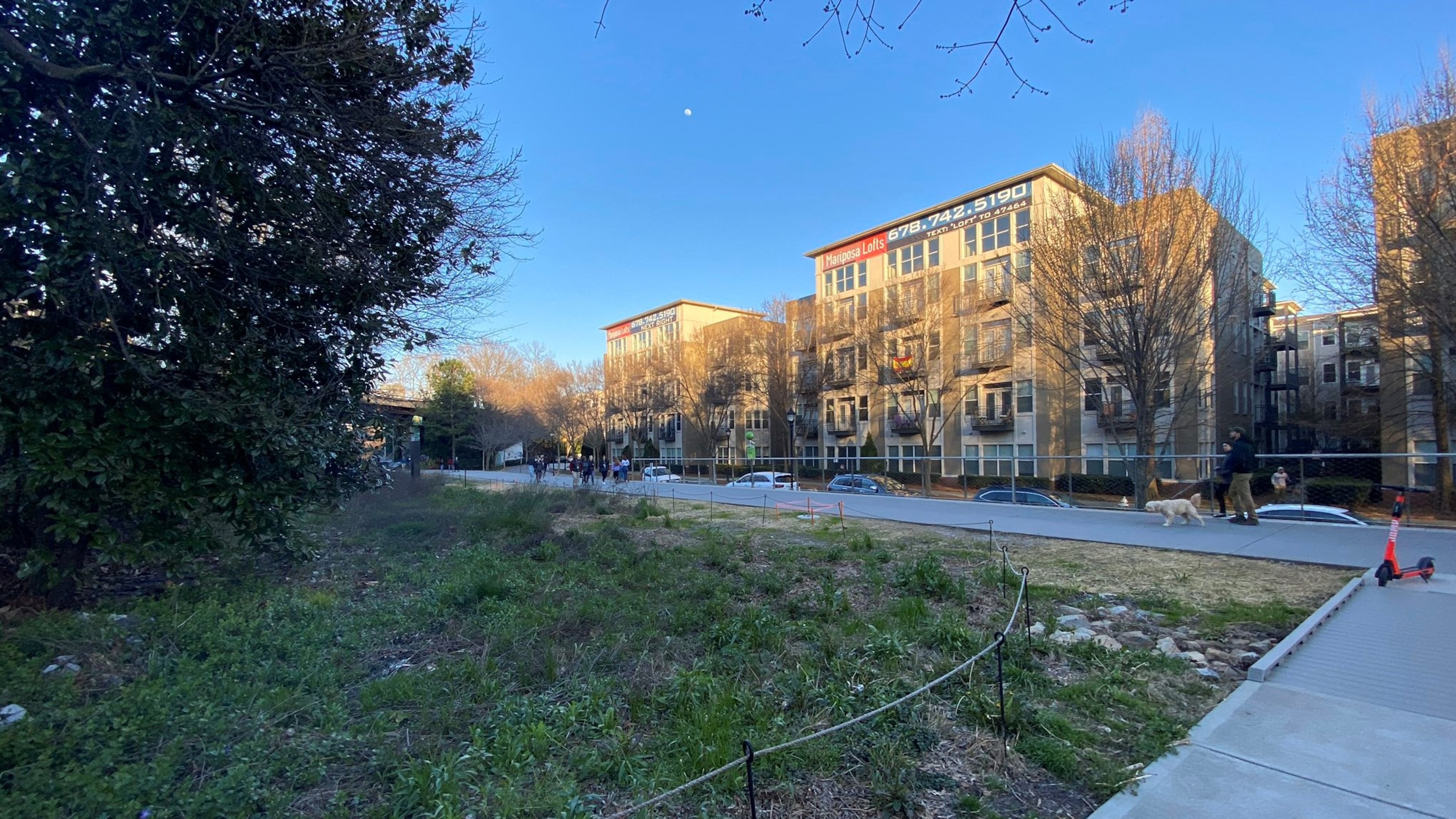 Atlanta police are investigating an attempted strong-arm robbery along the Beltline.