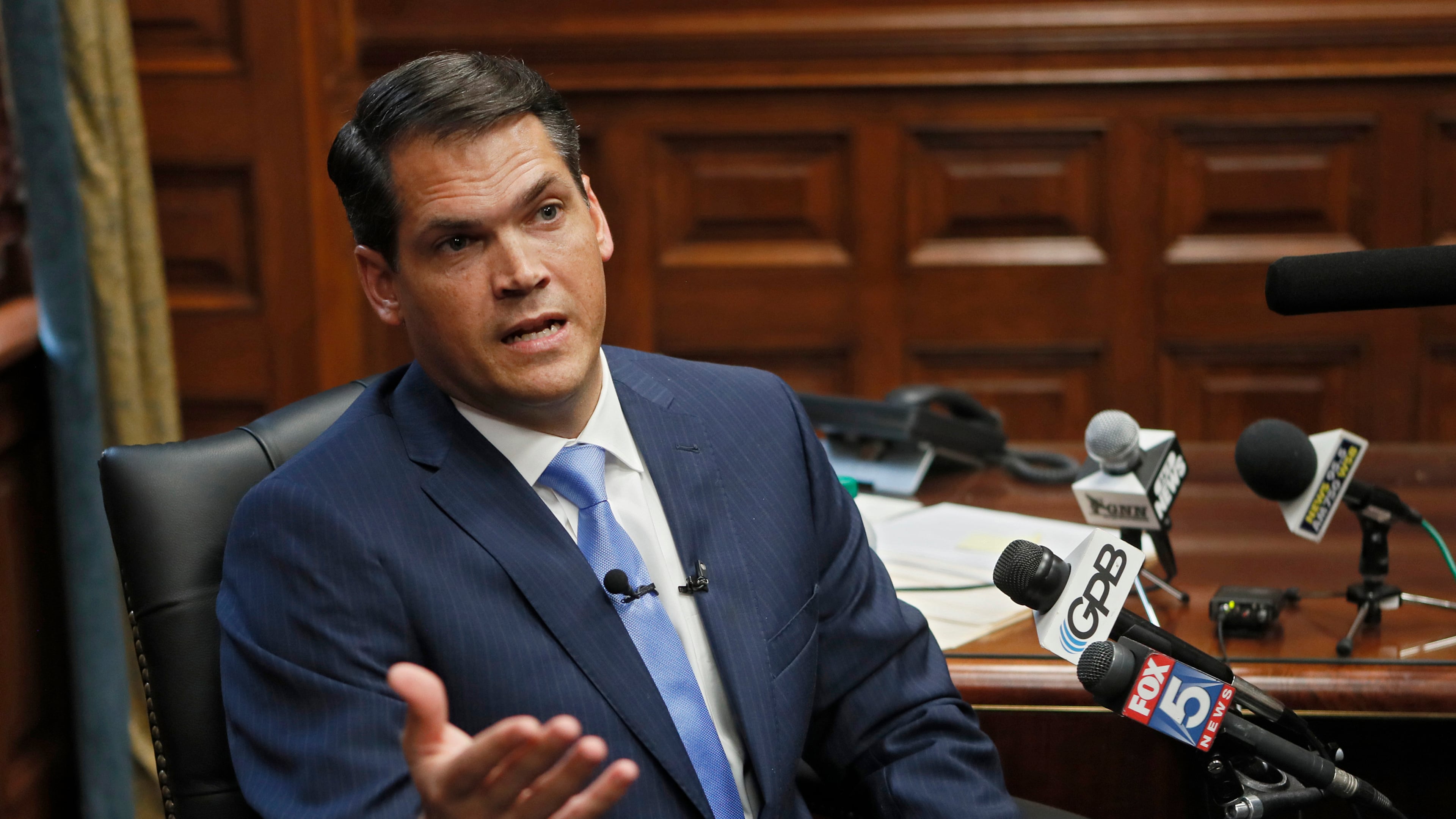 In his book, "GOP 2.0," Georgia Lt. Gov. Geoff Duncan writes: “I know I’m not the only conservative in America who wakes up bone-weary and wishing the past months were just a bad dream. I’m not the only Republican who feels in my gut that our party is following the wrong path.” (Bob Andres/Atlanta Journal Constitution/TNS)