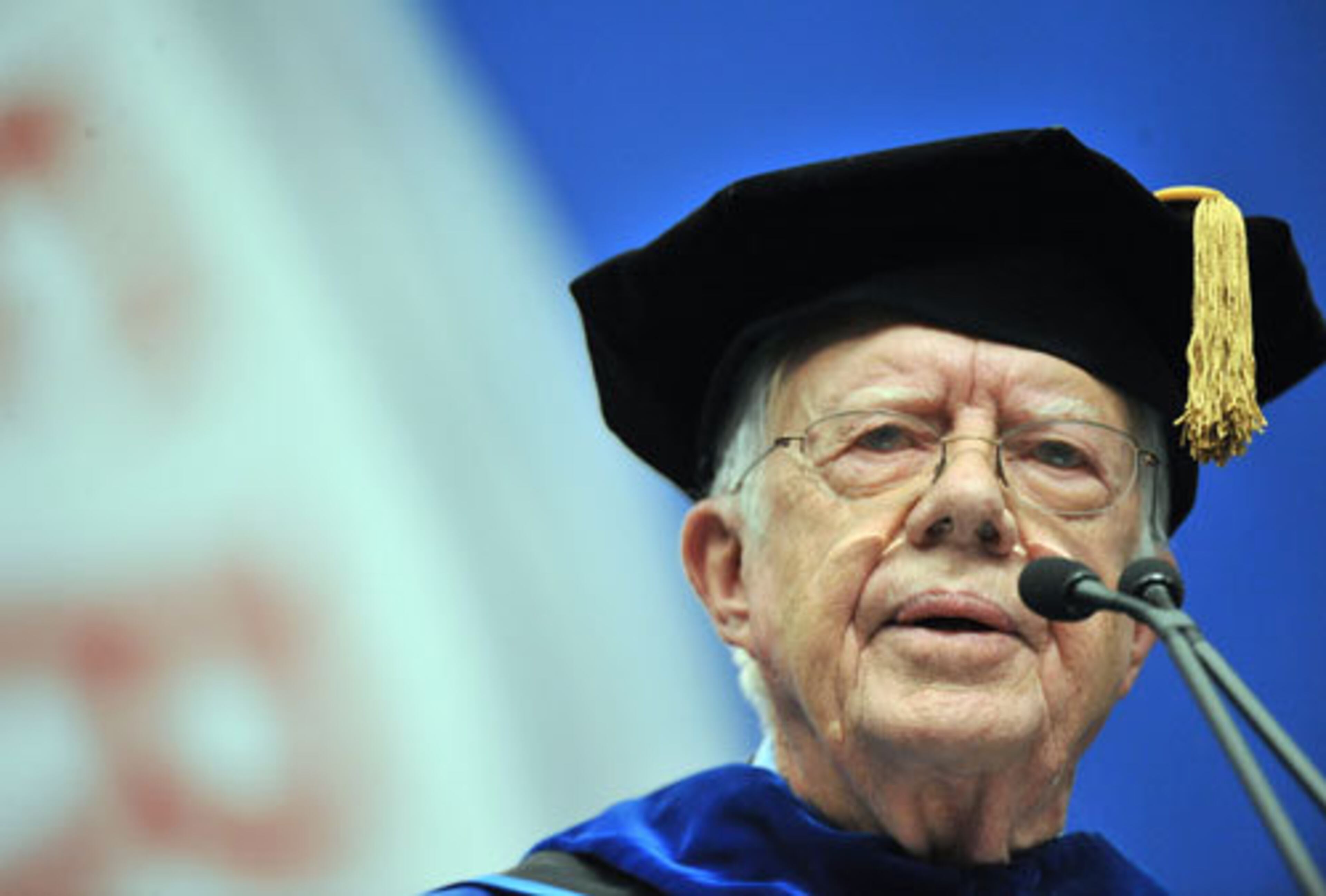 Former President Carter has no direct ties to the downtown Atlanta school, though he graduated from nearby Georgia Tech and also attended Georgia Southwest College.