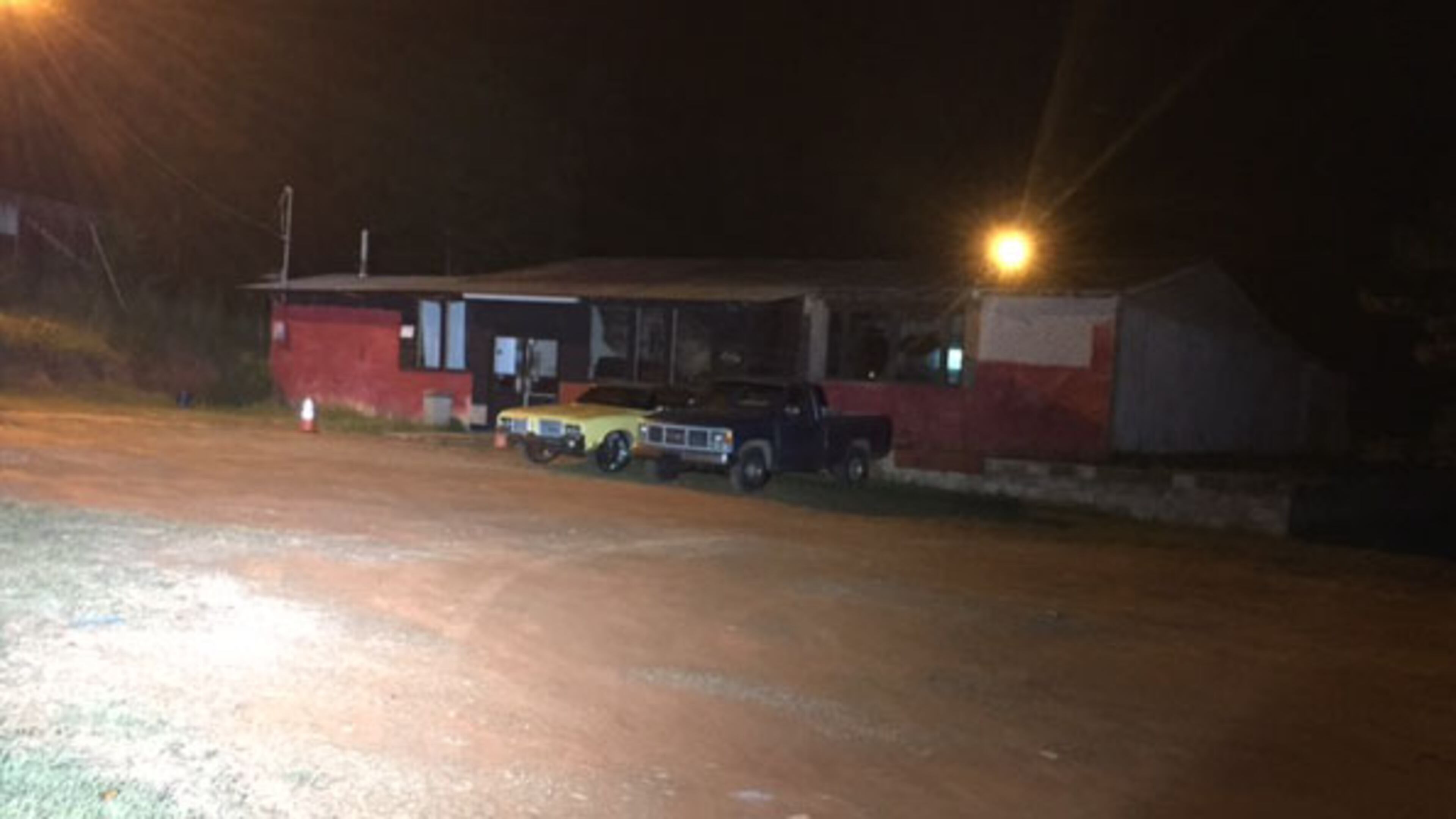 Hill Haven Event Center had its business license revoked Monday, the day after 10 people were wounded during an early-morning shootout. (Credit: Channel 2 Action News)