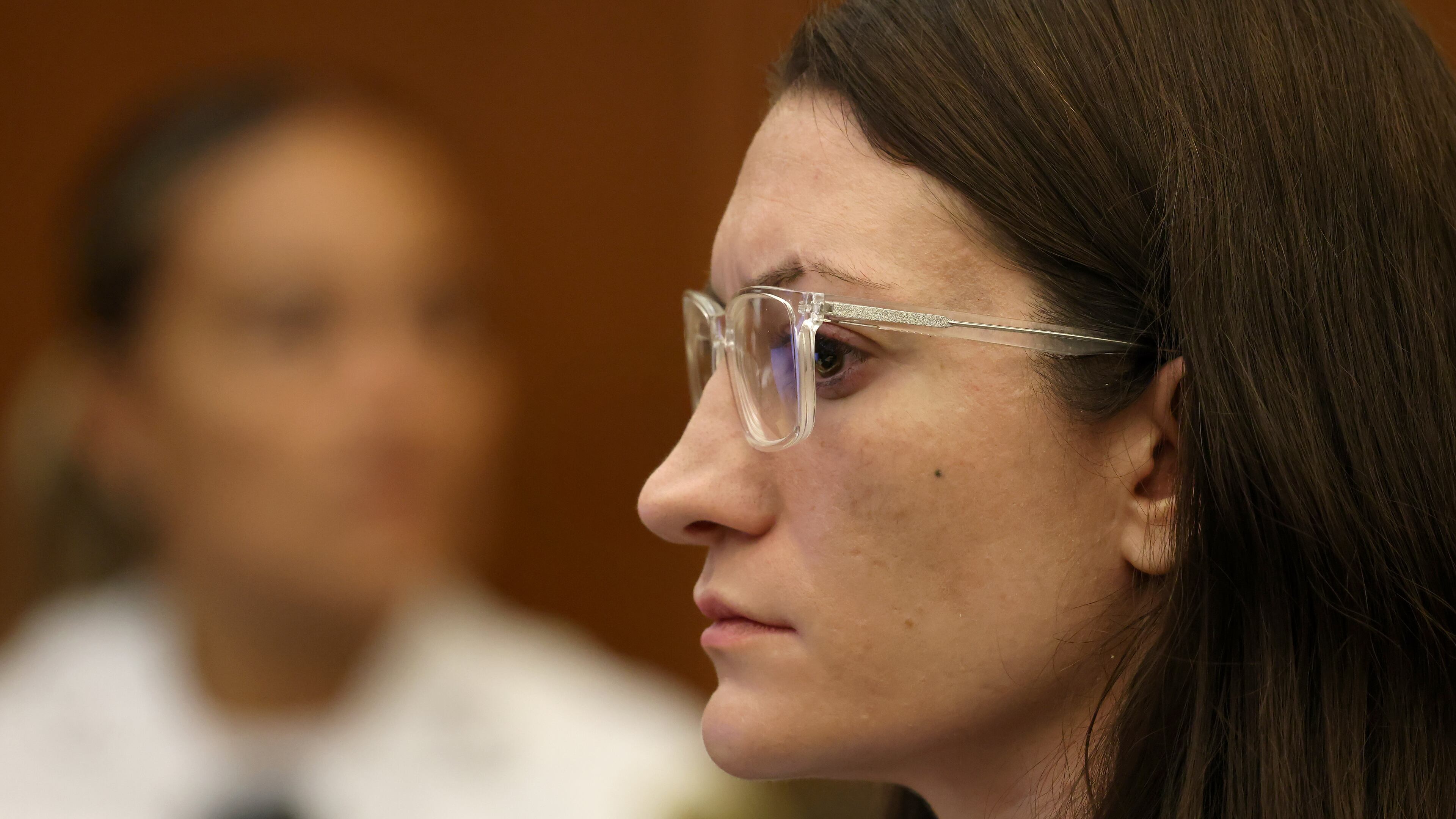 Lindsay Clancy attends her murder trial at Plymouth Superior Court in Plymouth, Mass., on Wednesday, July 29, 2026. (David L. Ryan/The Boston Globe via AP, Pool)