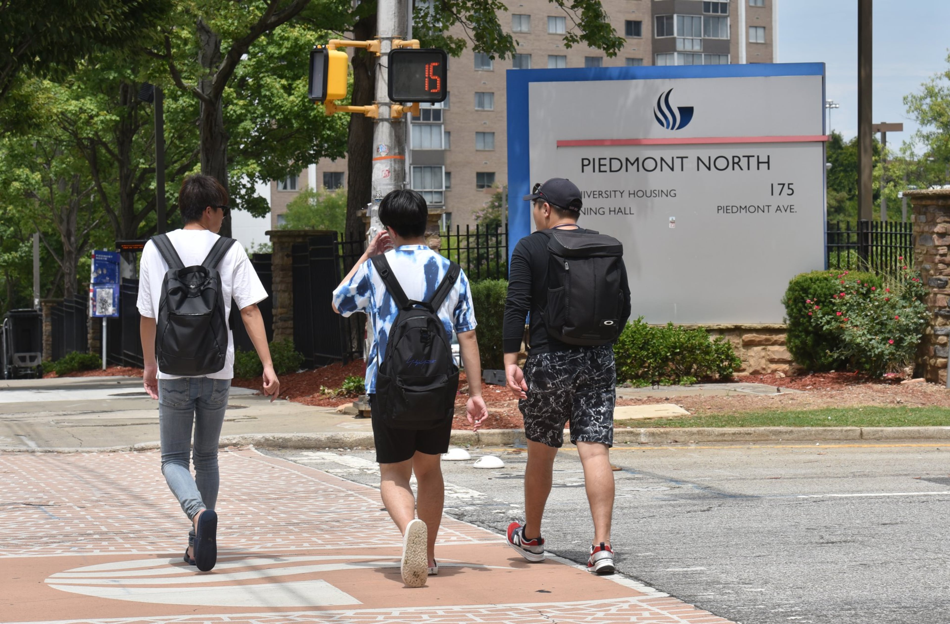 Piedmont North, one of the GSU housing facilities, at 175 Piedmont Ave. NE in Atlanta on Wednesday, Aug. 14, 2019.