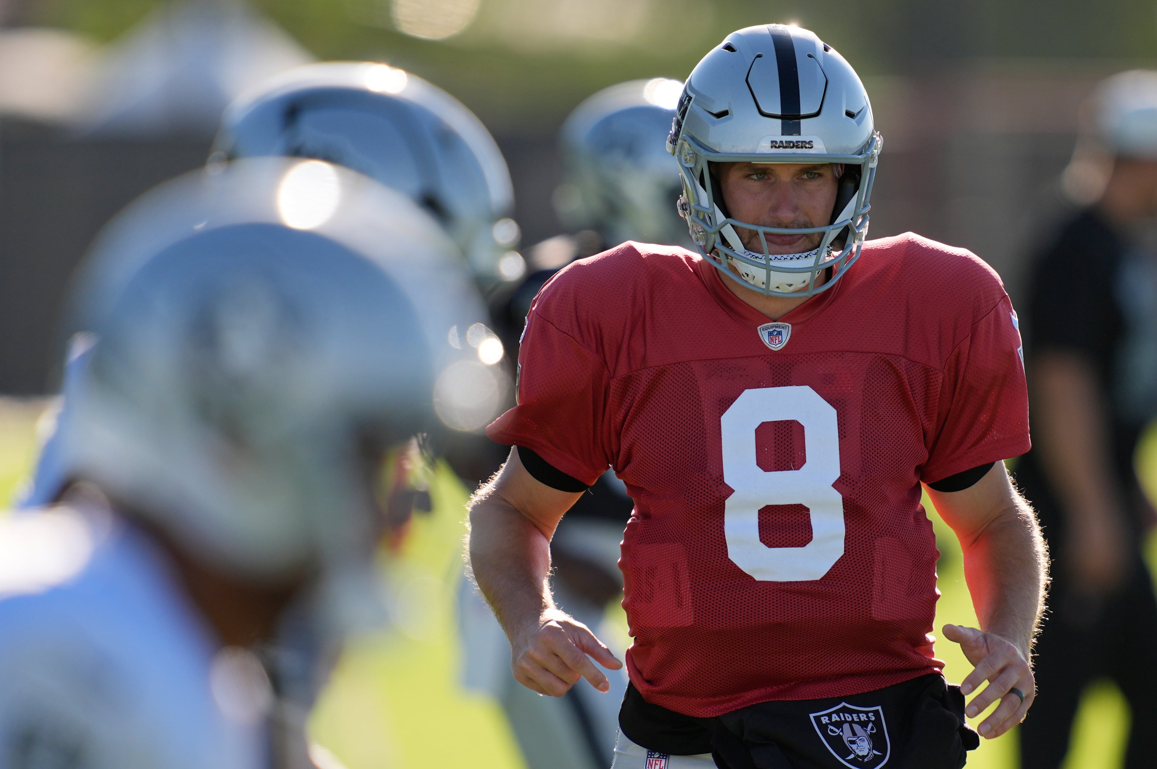 Raiders Camp Football