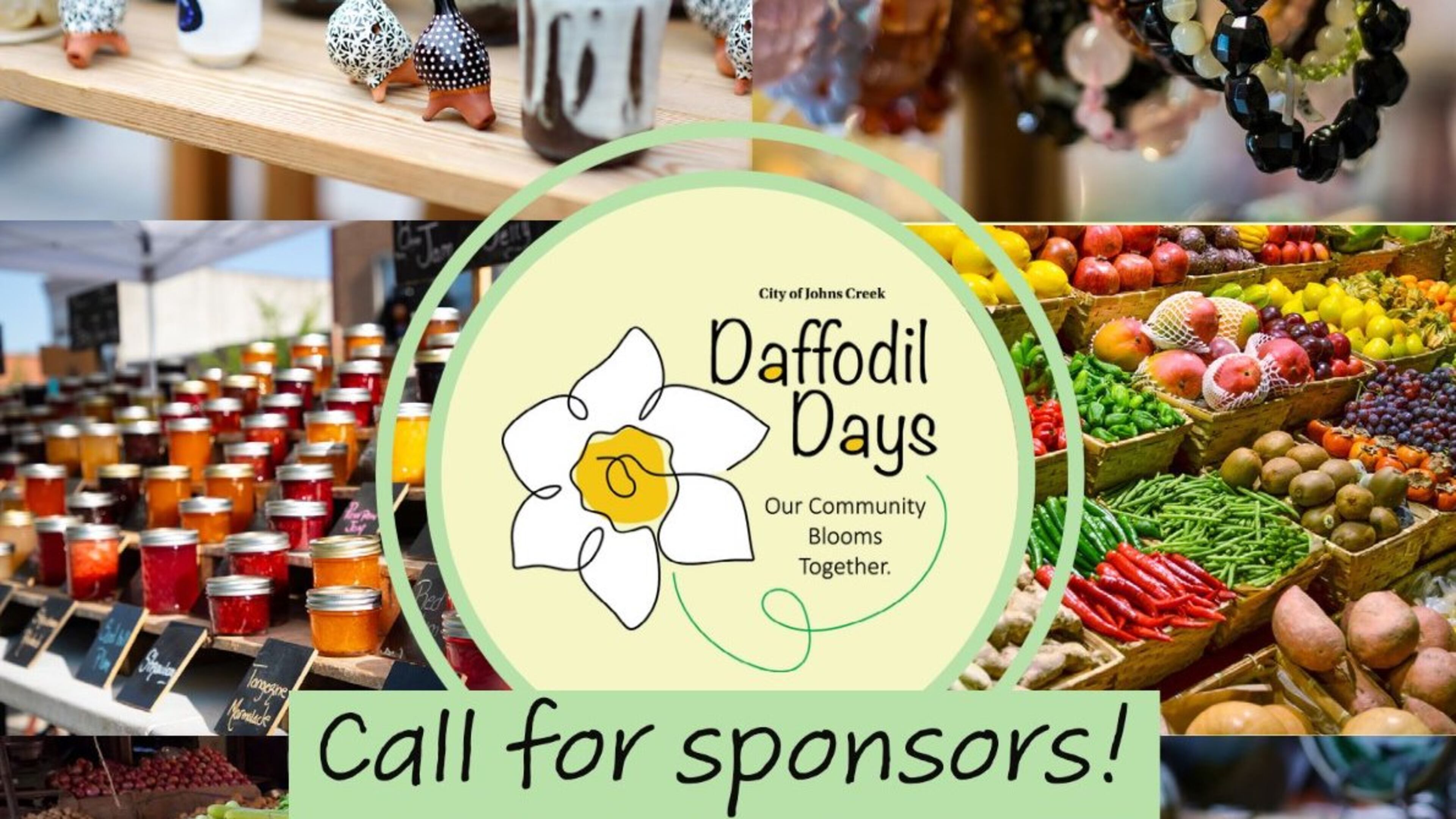 Johns Creek is seeking ideas, volunteers, vendors and sponsors for Daffodil Days March 19-25. COURTESY CITY OF JOHNS CREEK