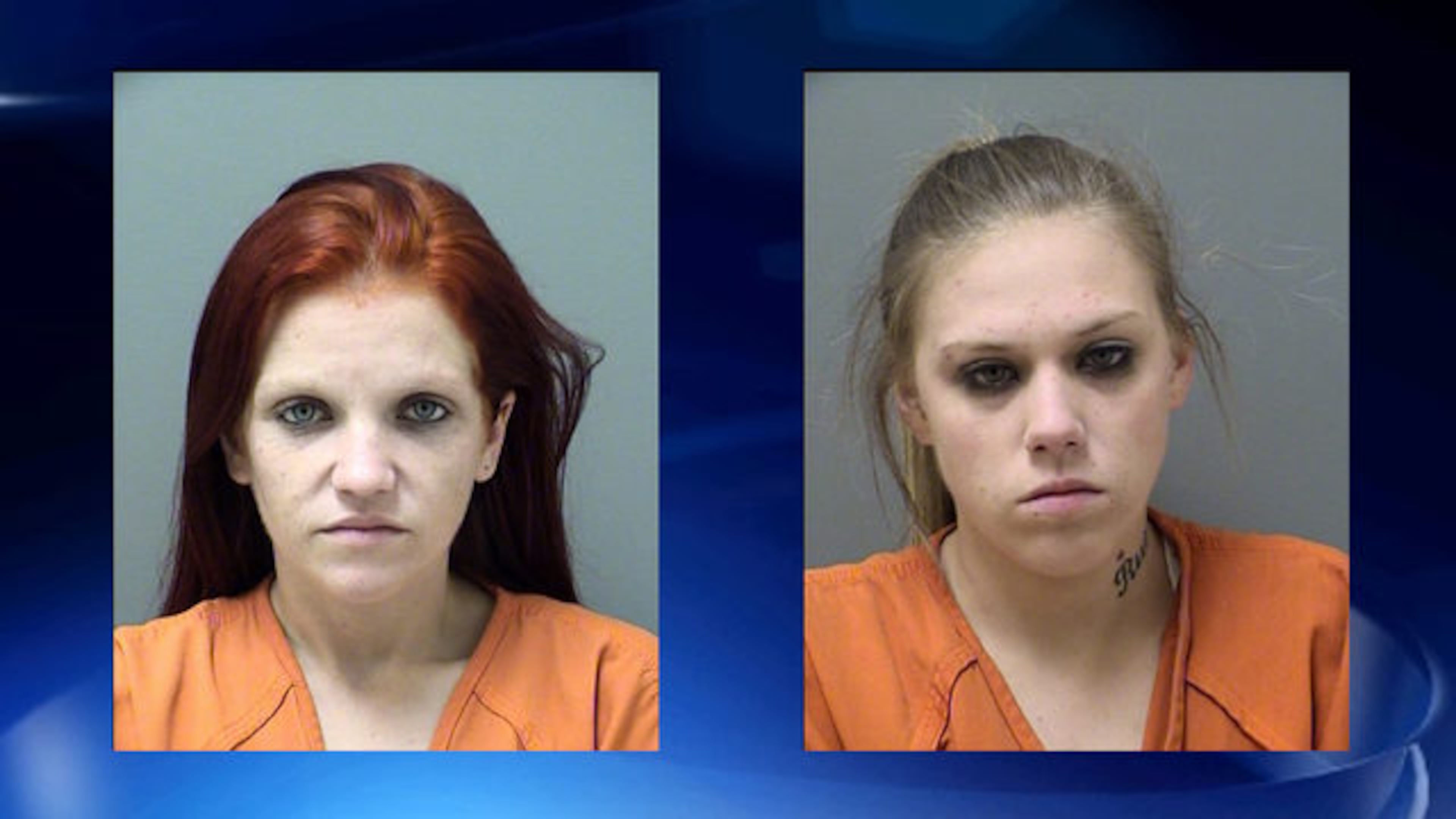 Katherine Young (left), Hannah Law (Credit: Cherokee County Sheriff’s Office)