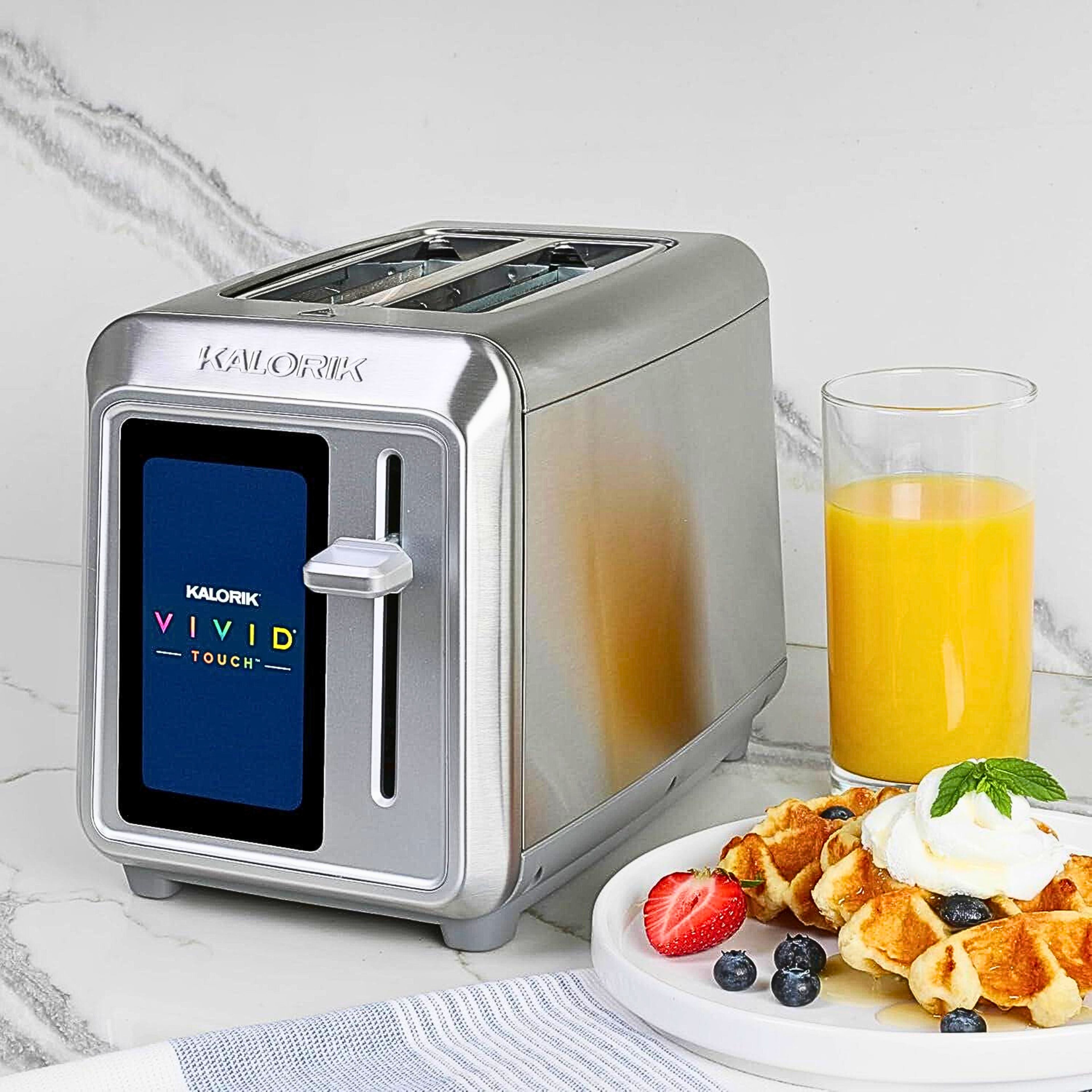Touchscreen toaster from Kalorik. (Courtesy of Kalorik)