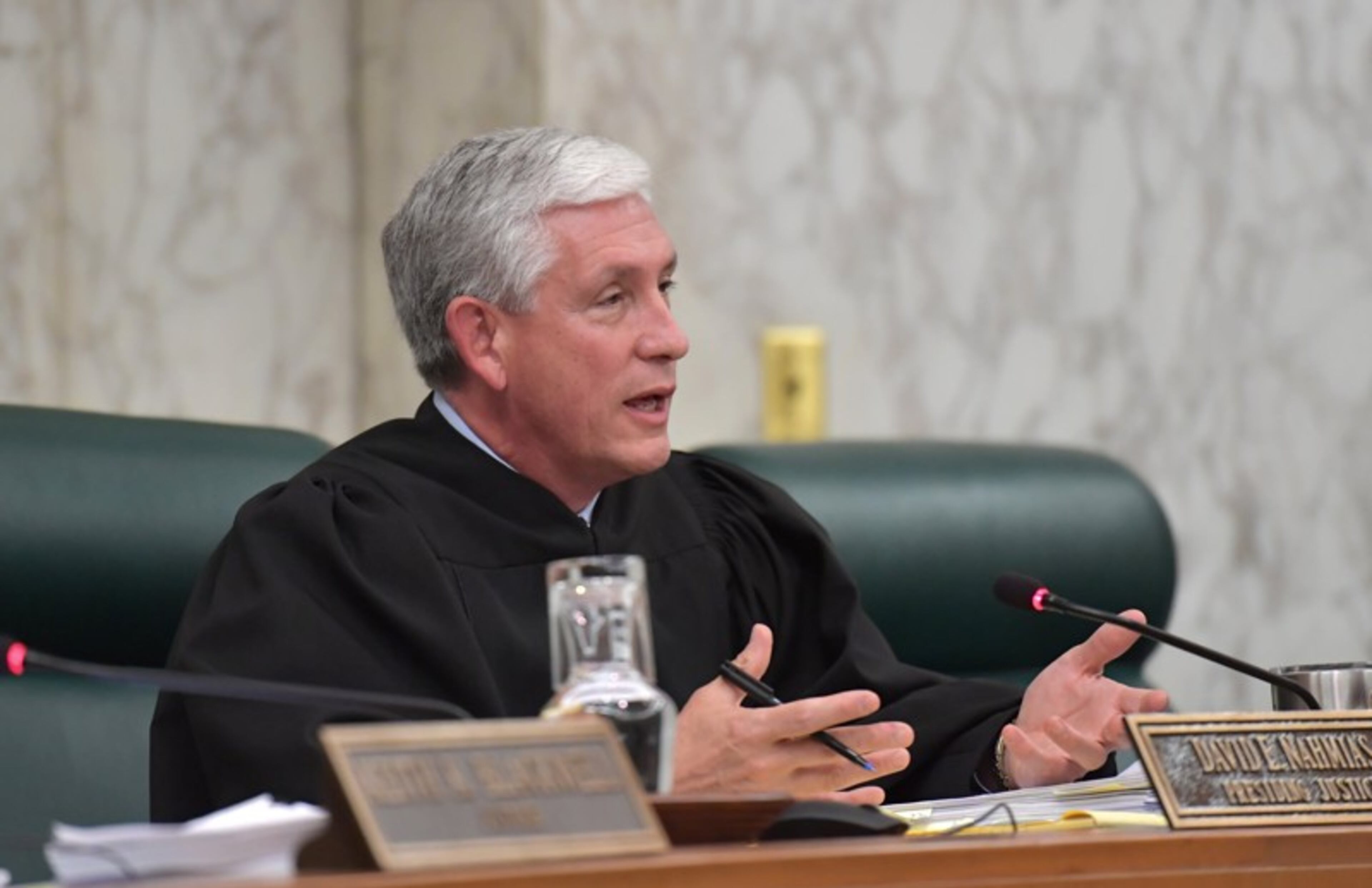 Georgia Supreme Court Justice David Nahmias. (Hyosub Shin / hshin@ajc.com)