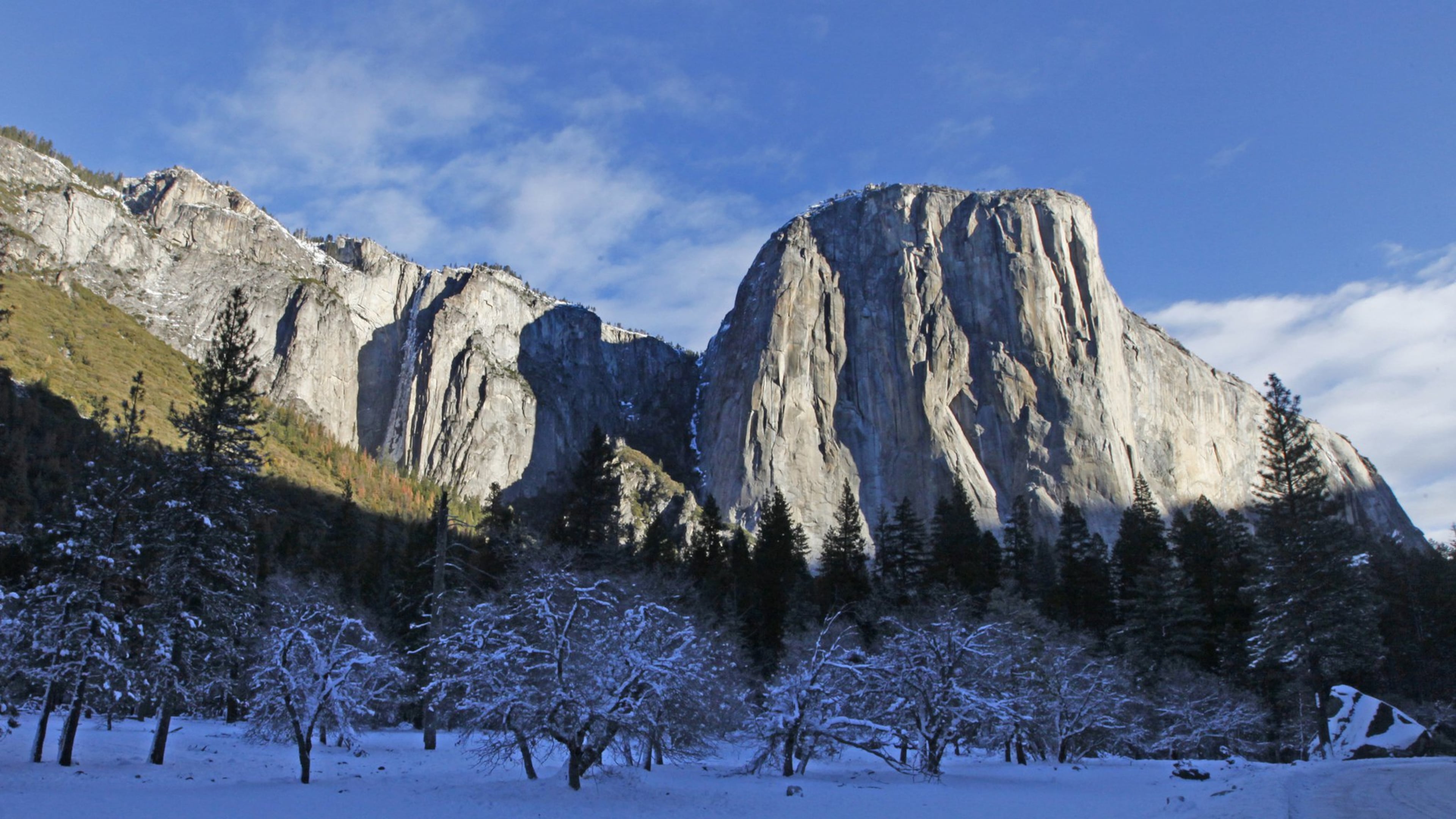 Whether it’s snowing or sunny, El Capitan is one of Yosemite’s most iconic sights. (Laura A. Oda/Bay Area News Group/TNS)