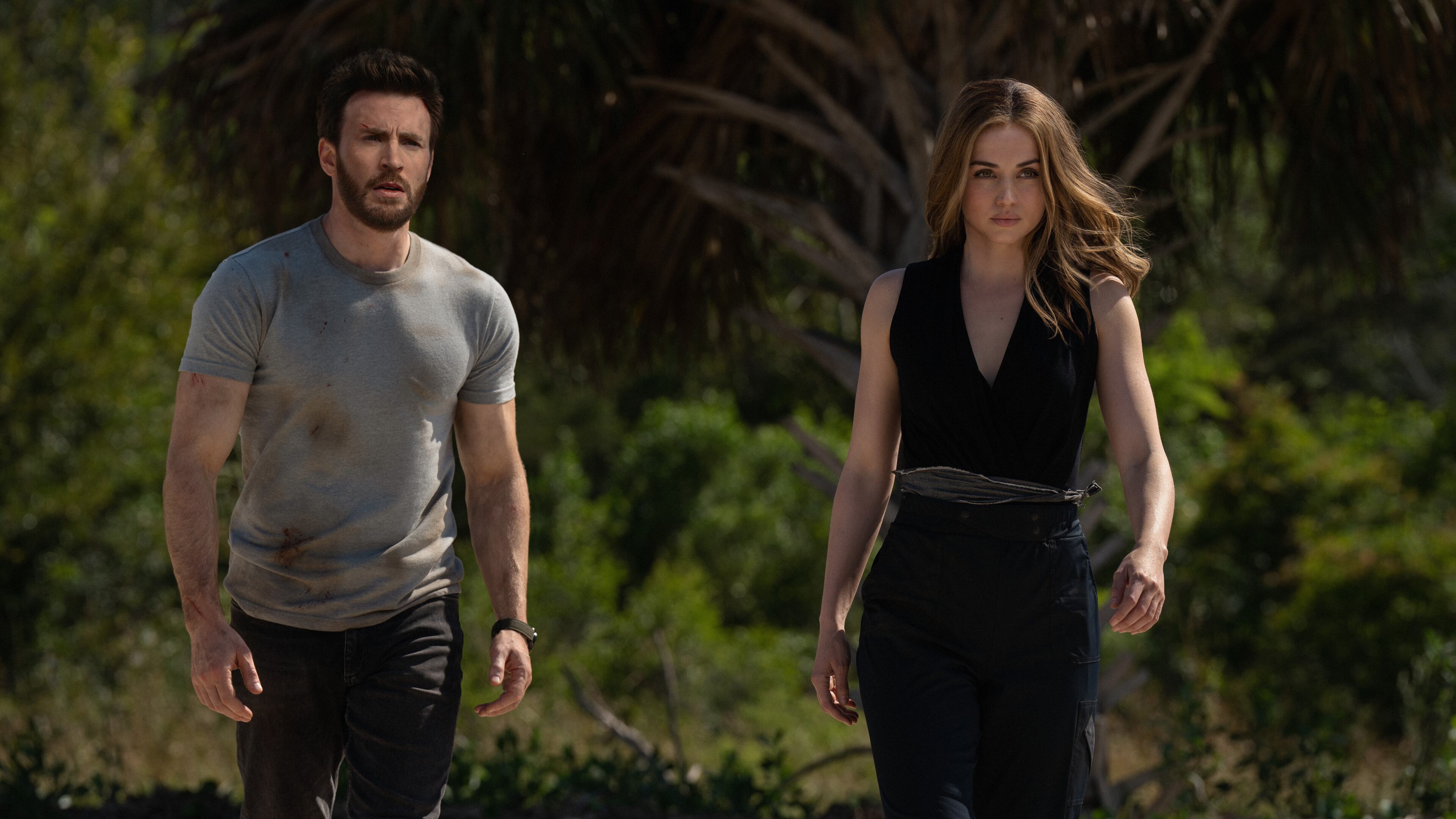 "Ghosted" is now out on AppleTV+ with Chris Evans and Ana de Armas. APPLE TV+