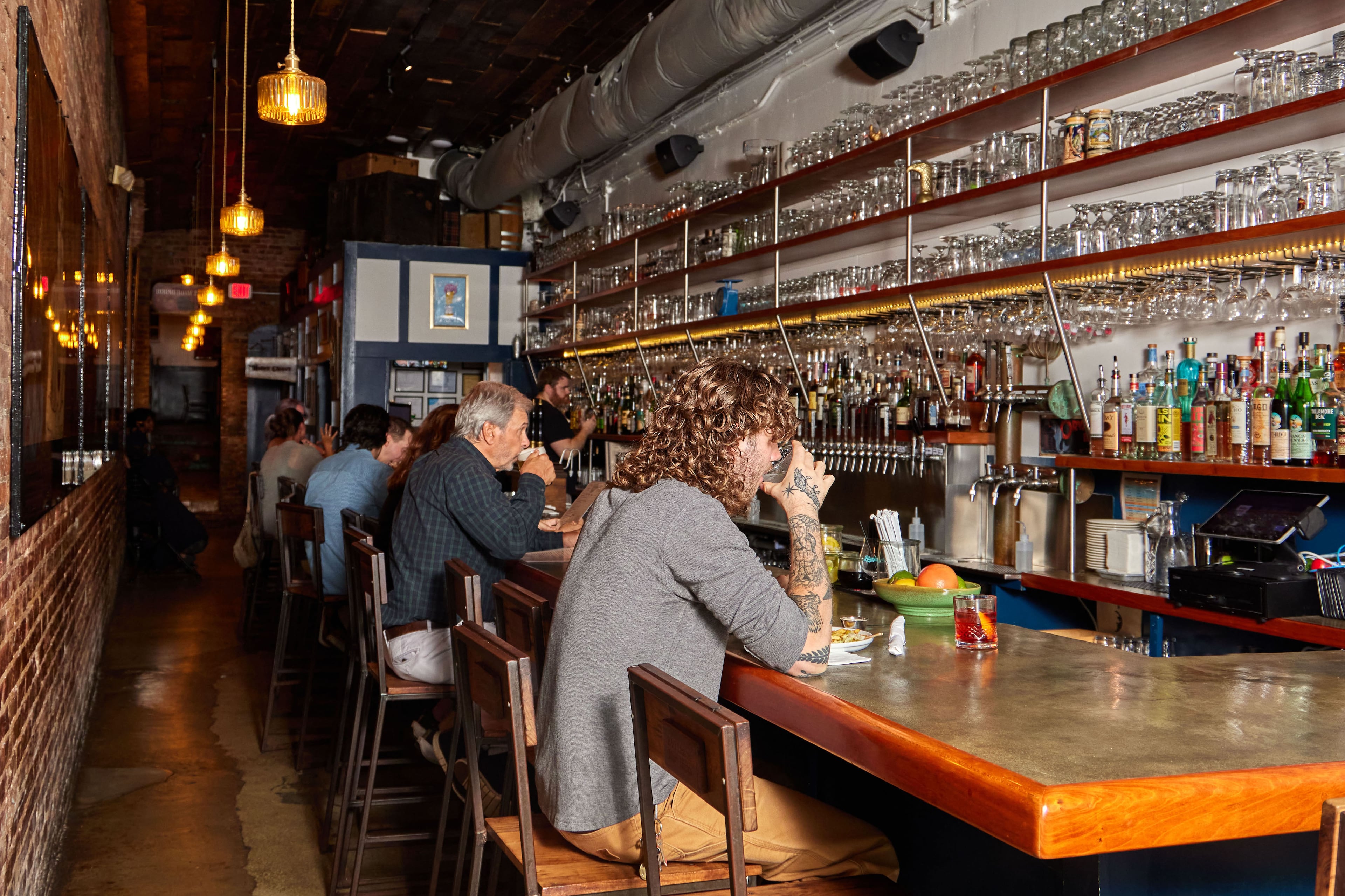 The Porter Beer Bar is beloved in its neighborhood, but also by chefs from across Atlanta. (Bailey Garrot for the AJC)