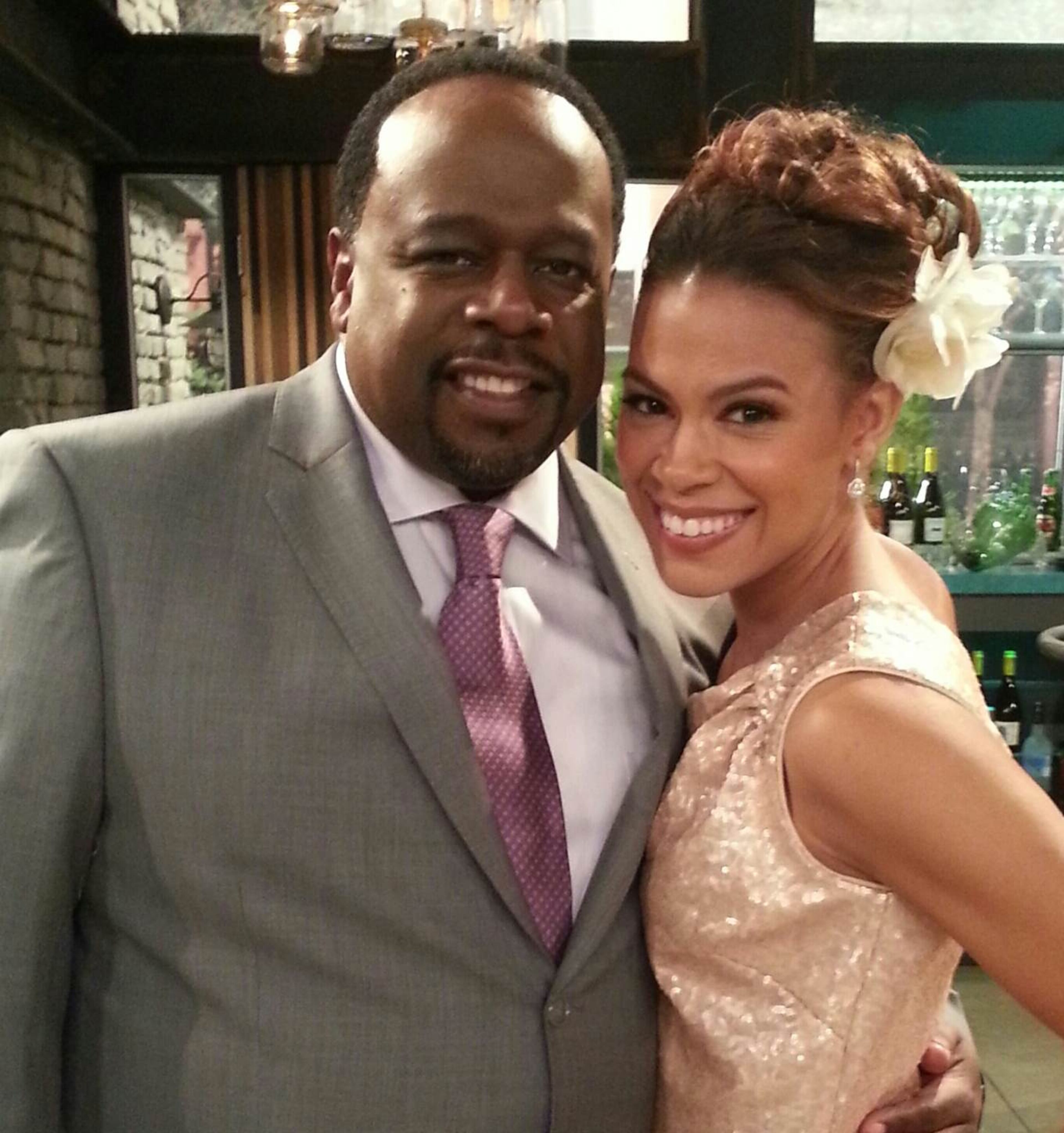 Toni Trucks and Cedric the Entertainer from the "Bride and Prejudice" episode of "The Soul Man" on TVLand