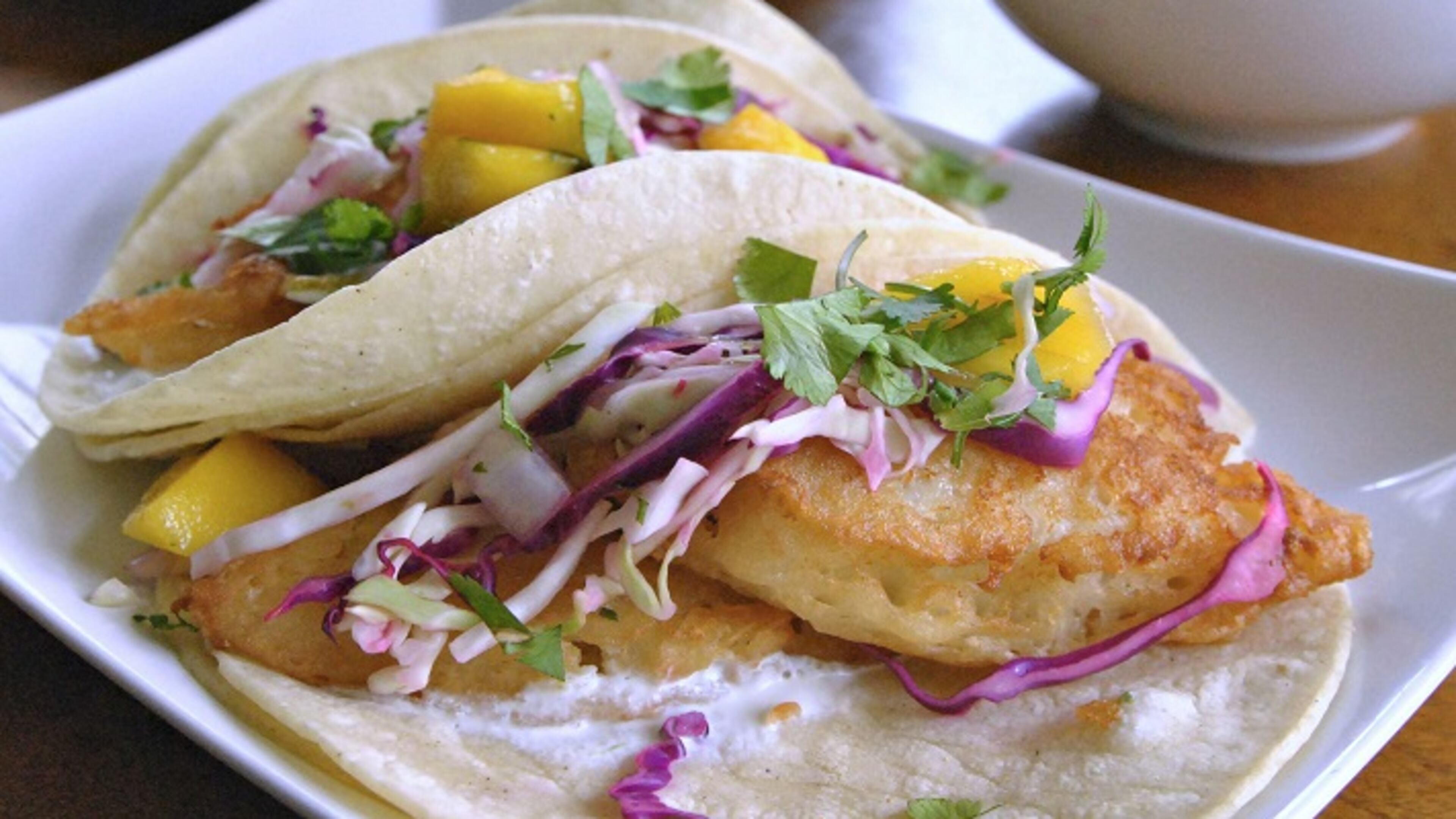 Baja-style Fish Tacos. (Gretchen McKay/Pittsburgh Post-Gazette/TNS)
