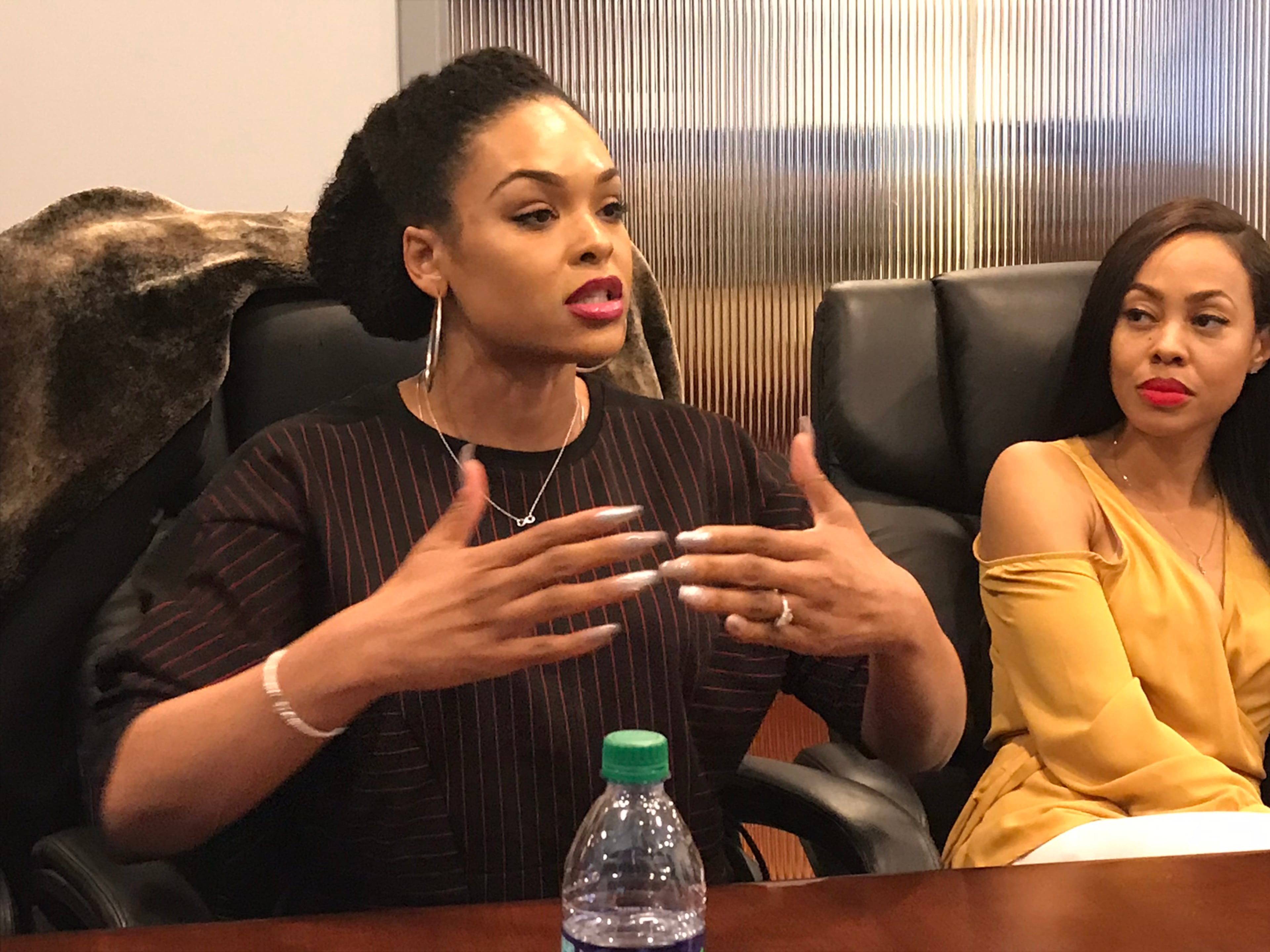 Demetria McKinney was once a "Real Housewife," but will soon be onstage in "Games Women Play." (Rodney Ho/AJC)