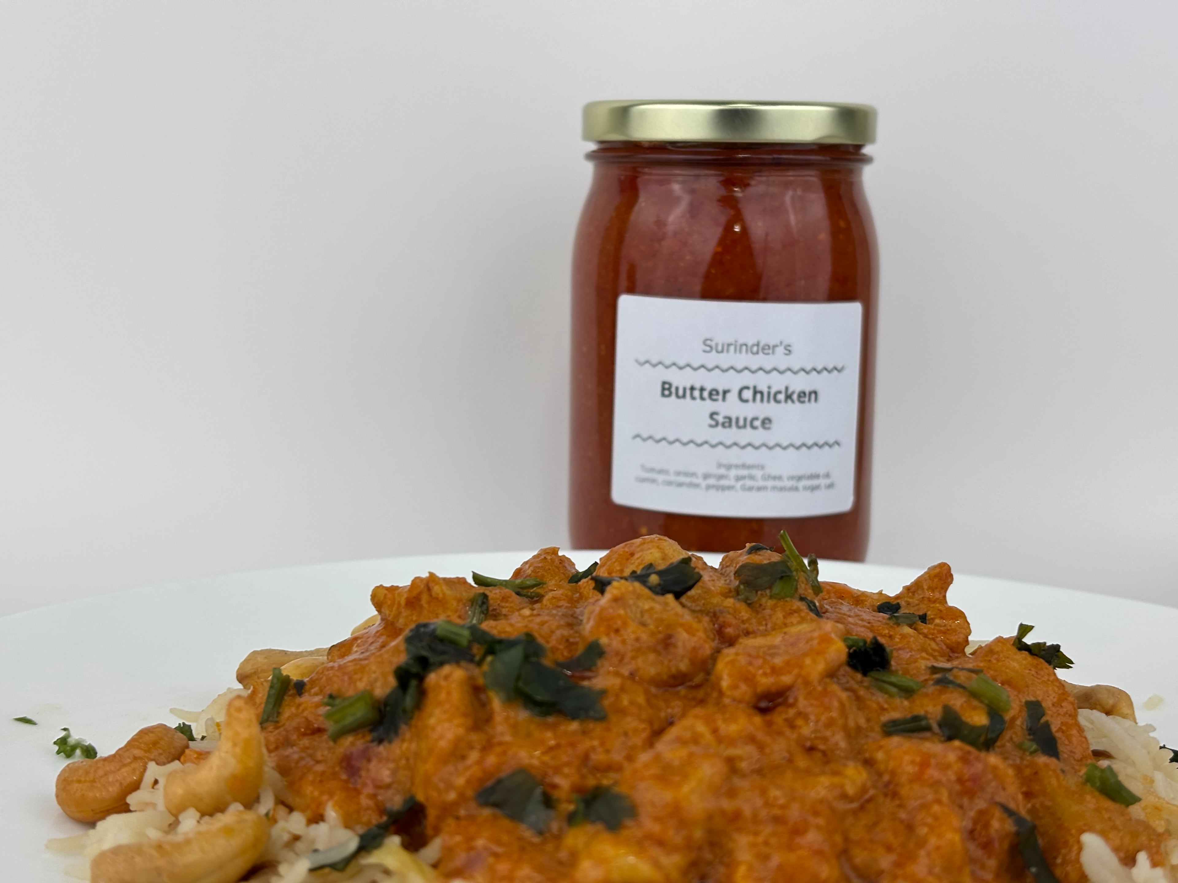 Butter chicken sauce. (Courtesy of Surinder’s Kitchen)