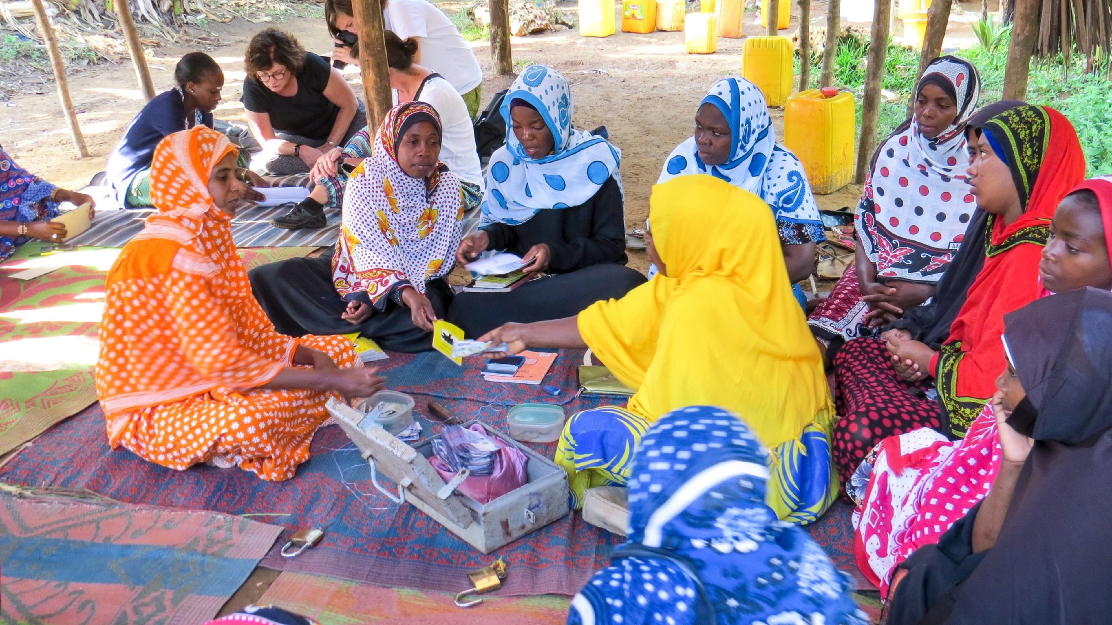CARE has helped these women in Tanzania form micro businesses to help their families. CONTRIBUTED BY MARY KATE WILSON / CARE
