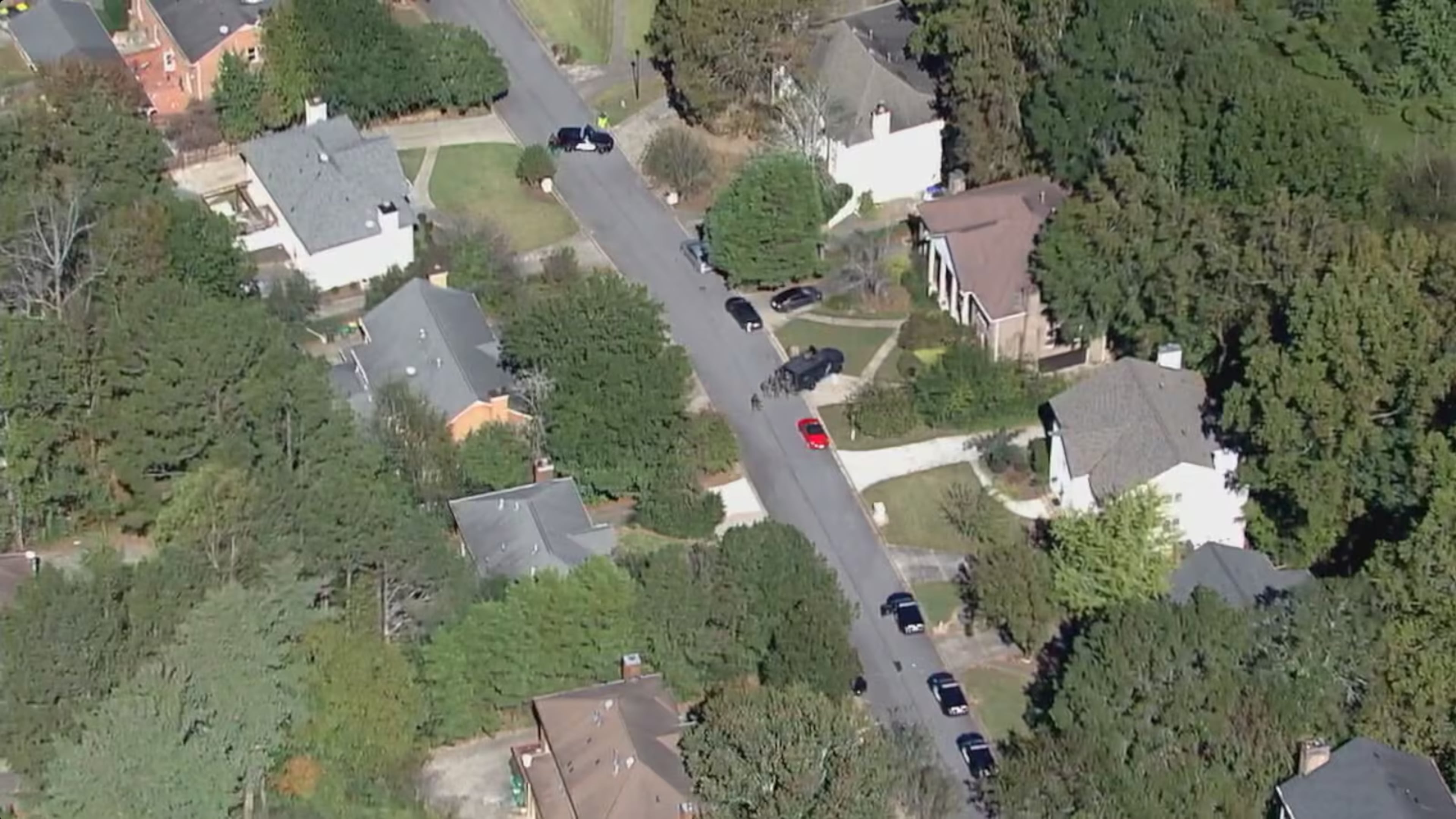 The GBI is investigating after a Sandy Springs officer was grazed by a bullet in a neighborhood off North River Parkway. (Channel 2 Action News)