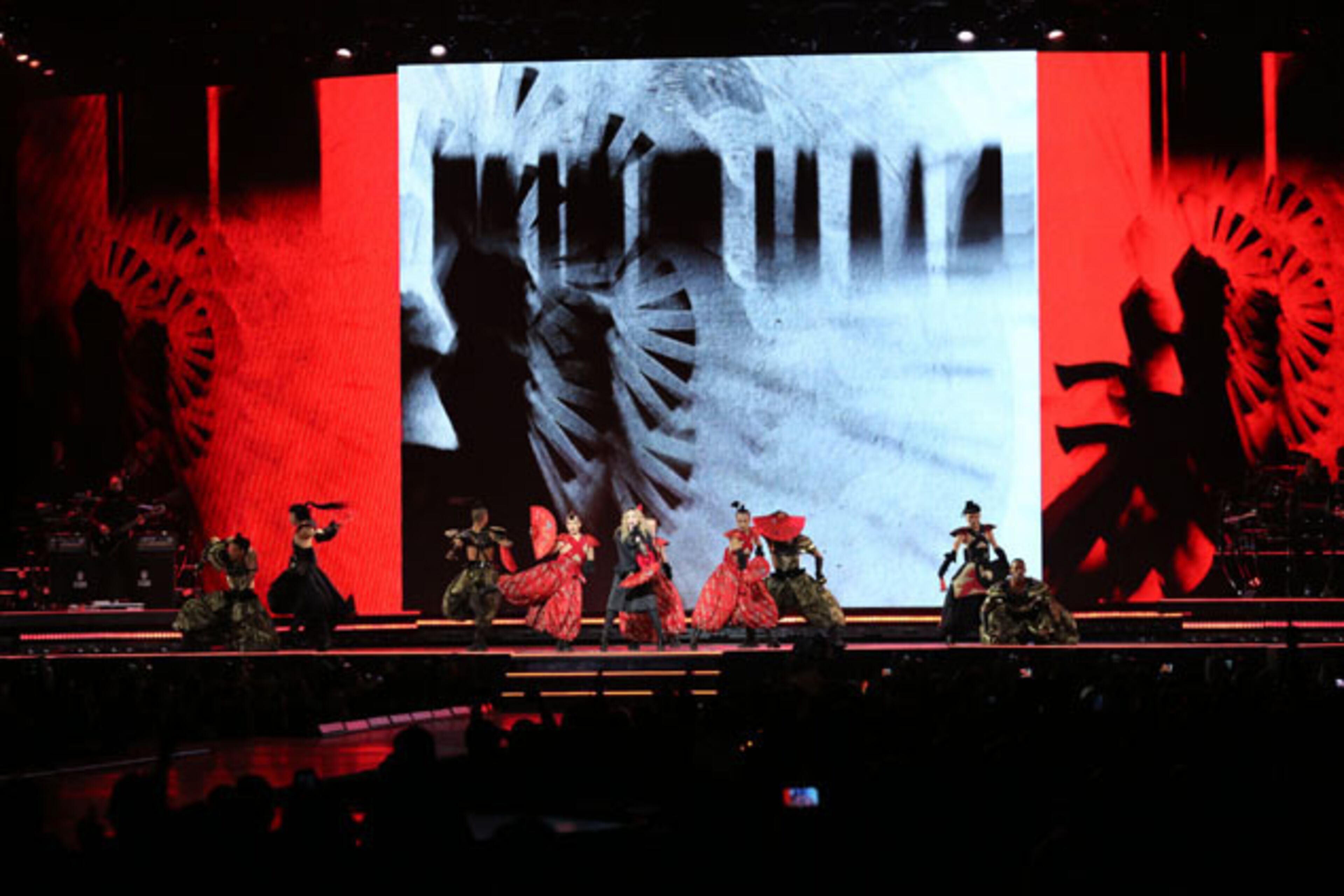 Madonna brought her Rebel Heart Tour to the nearly sold out Philips Arena Wednesday, January 20,2016. Robb D. Cohen /RobbsPhotos.com