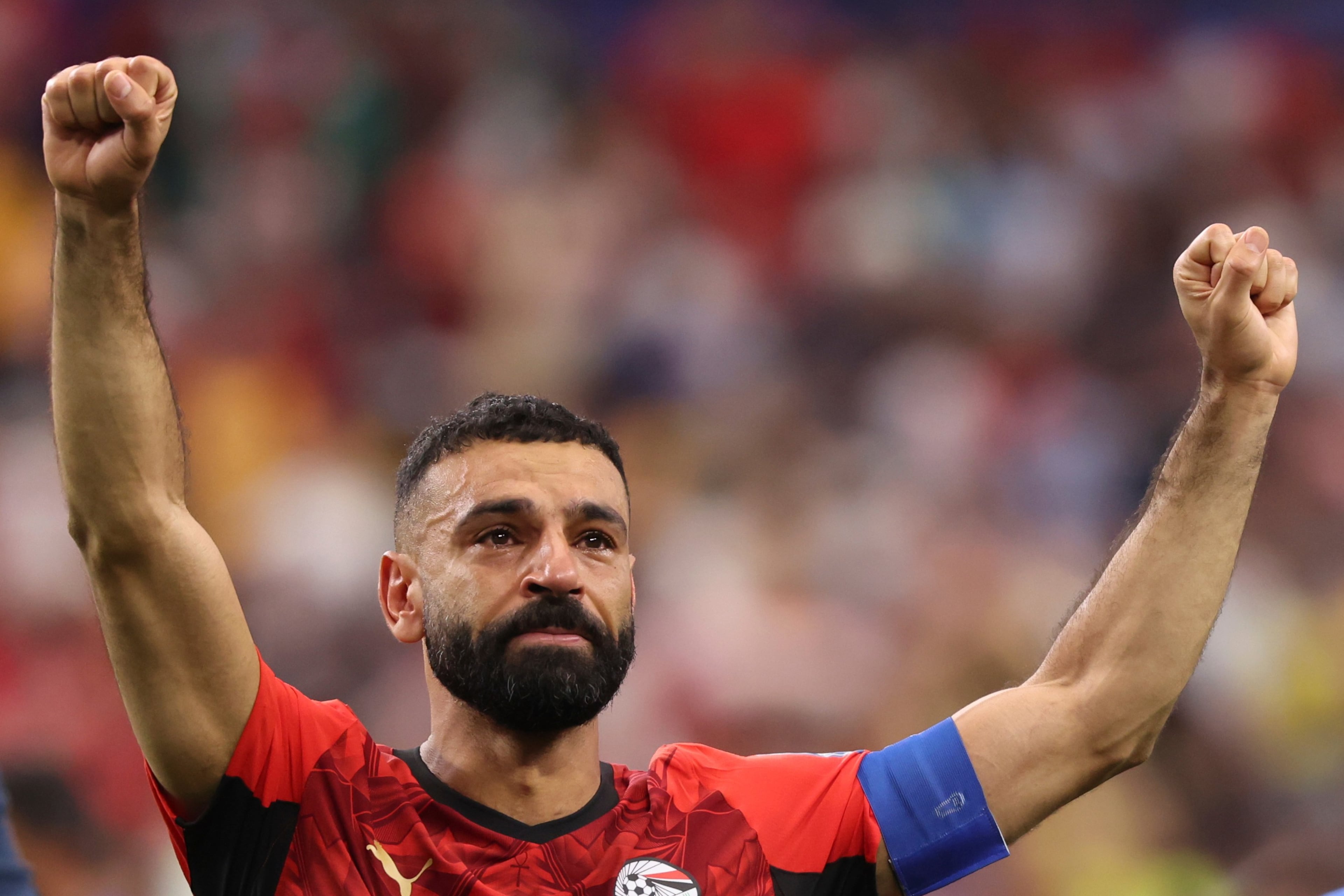 Egypt’s Mo Salah has met the moment in his country’s best World Cup appearance. (Sam Hodde/AP)