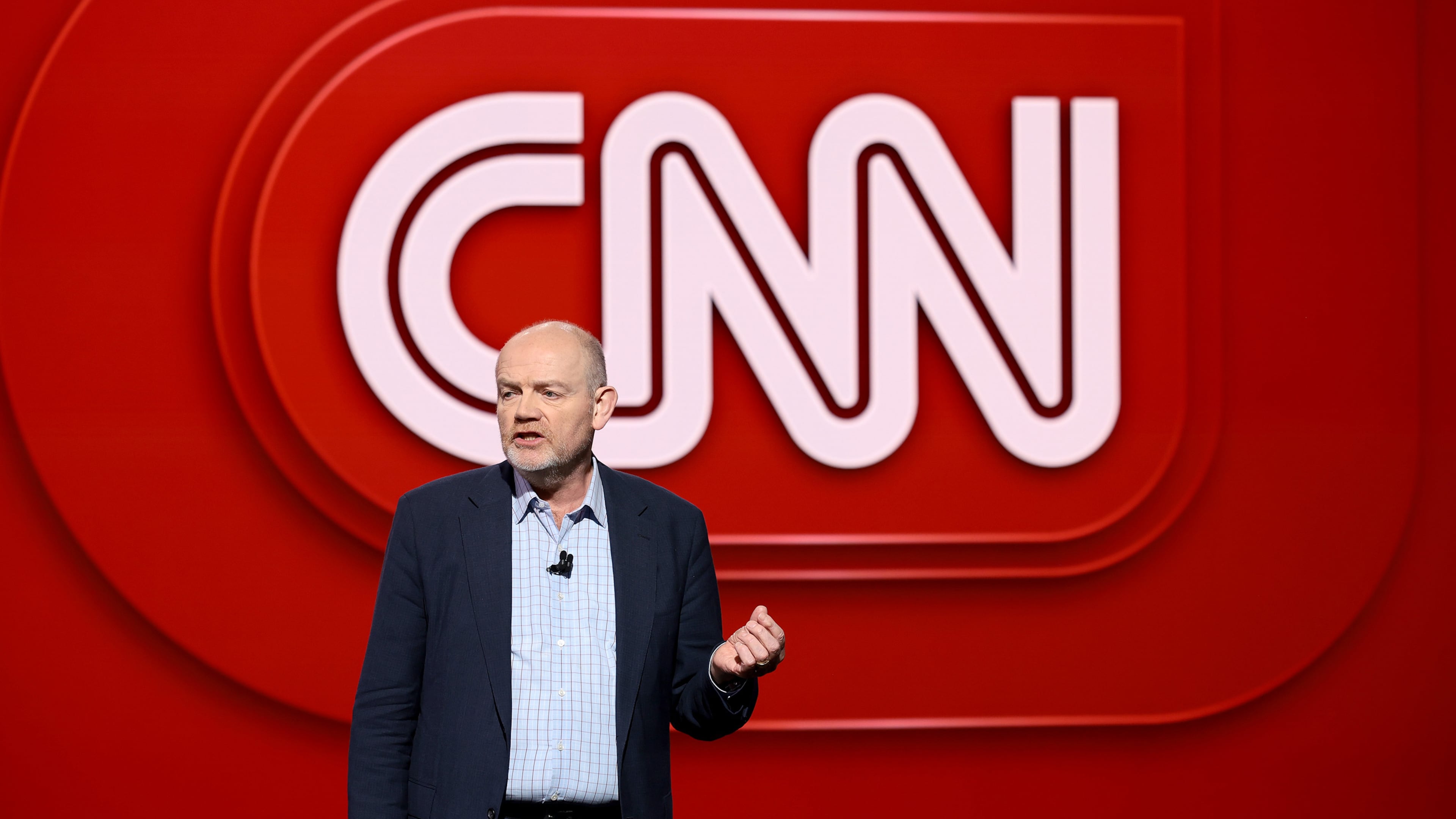 CNN Worldwide CEO Mark Thompson initially announced plans for the new streaming service in January, though details were vague. (Dimitrios Kambouris/Getty Images for Warner Bros. Discovery/TNS 2024)
