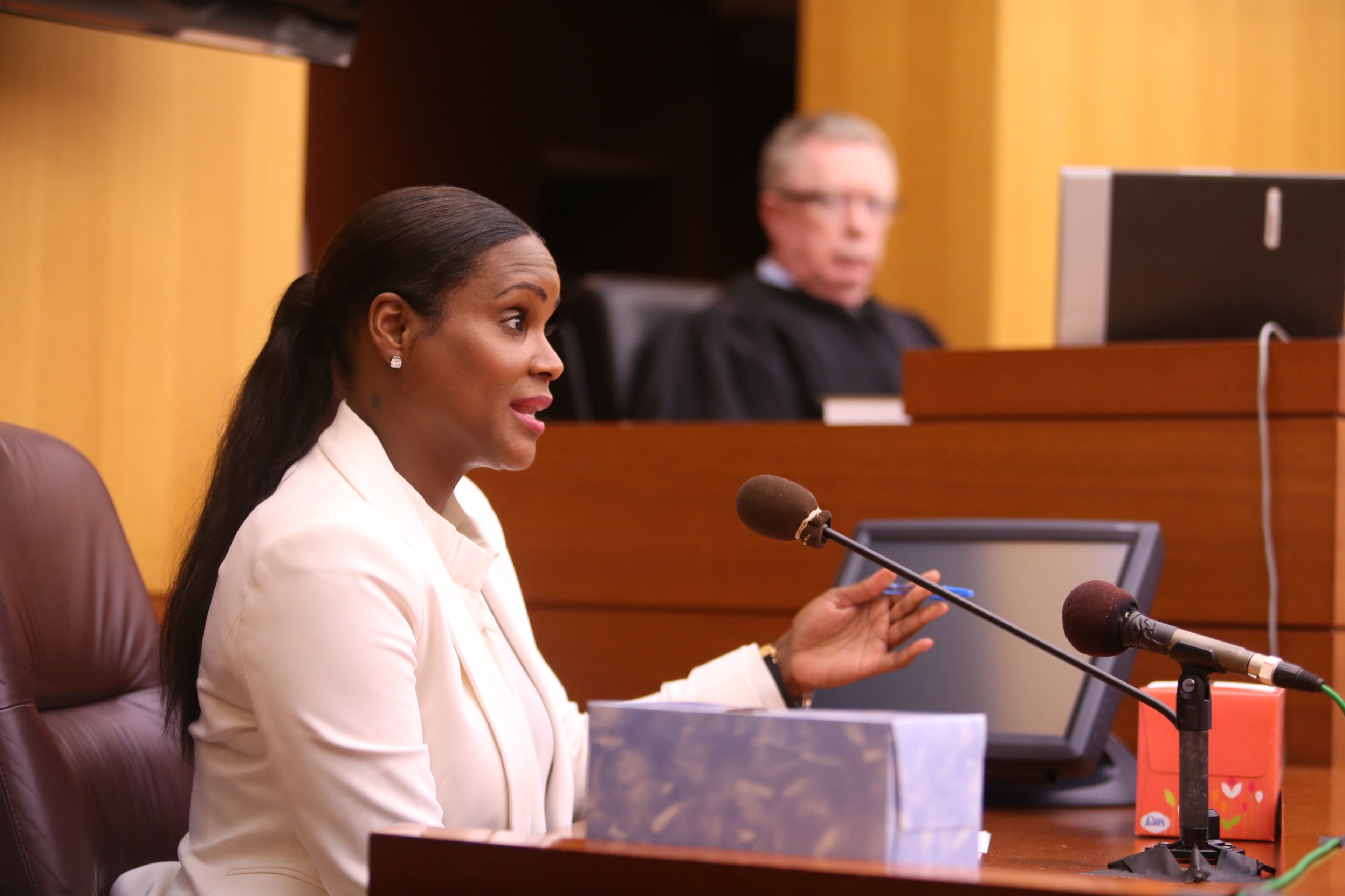 Usher’s attorney contends the incident was an accident, and that those at the home helped save the child’s life. Usher was granted full custody of the two boys nearly a year ago.